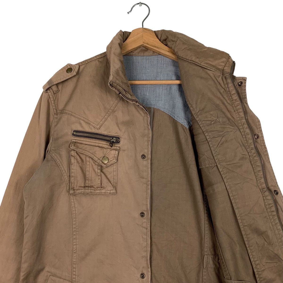 Michel Klein MICHEL KLEIN HOMME Paris Four Pocket Chore Jacket #0644-C30 Size US M / EU 48-50 / 2 - 10 Thumbnail