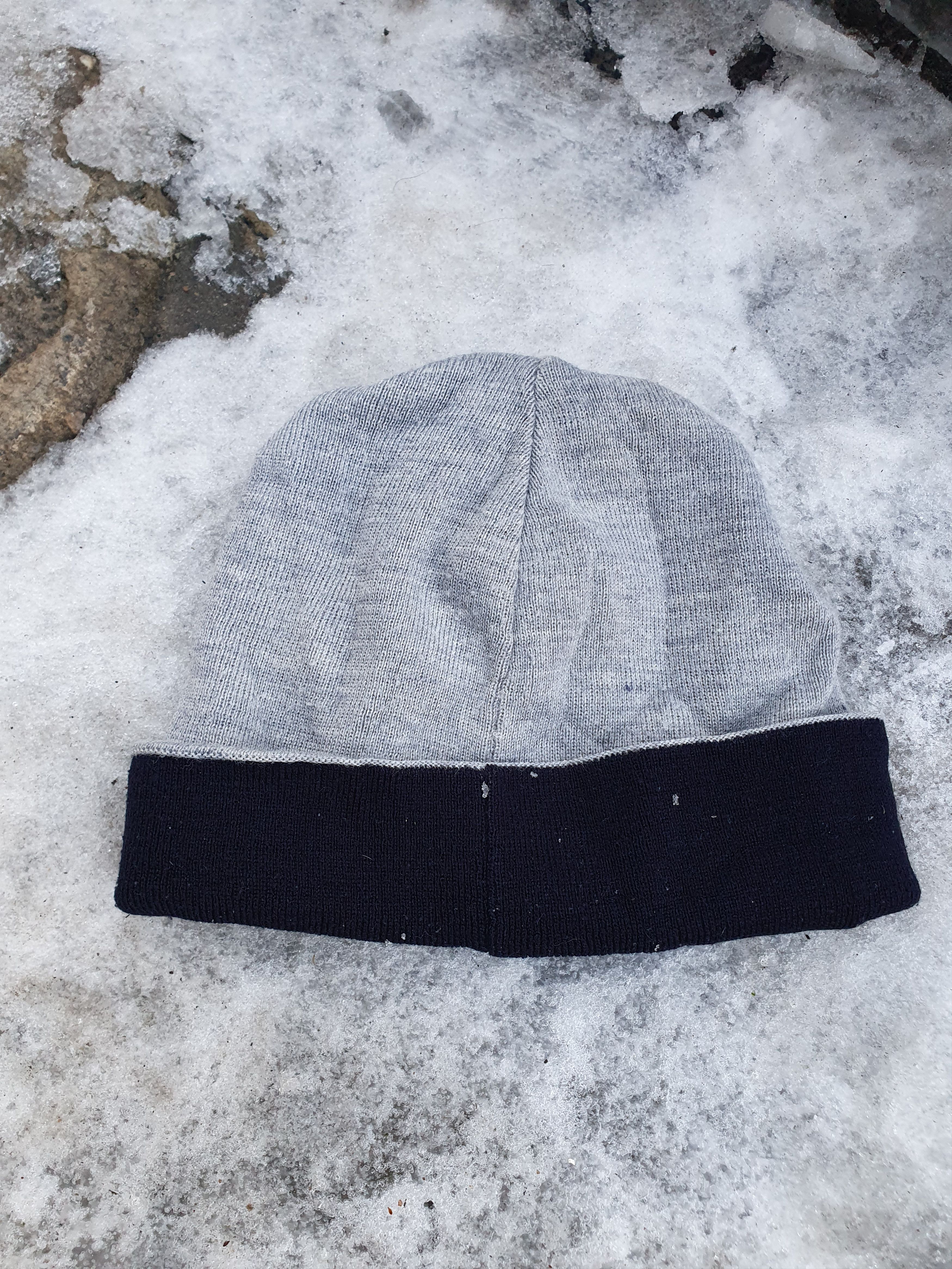 Nike × Vintage Nike Reversible Beanie Vintage Double Sided Winter Hat Size ONE SIZE - 7 Thumbnail