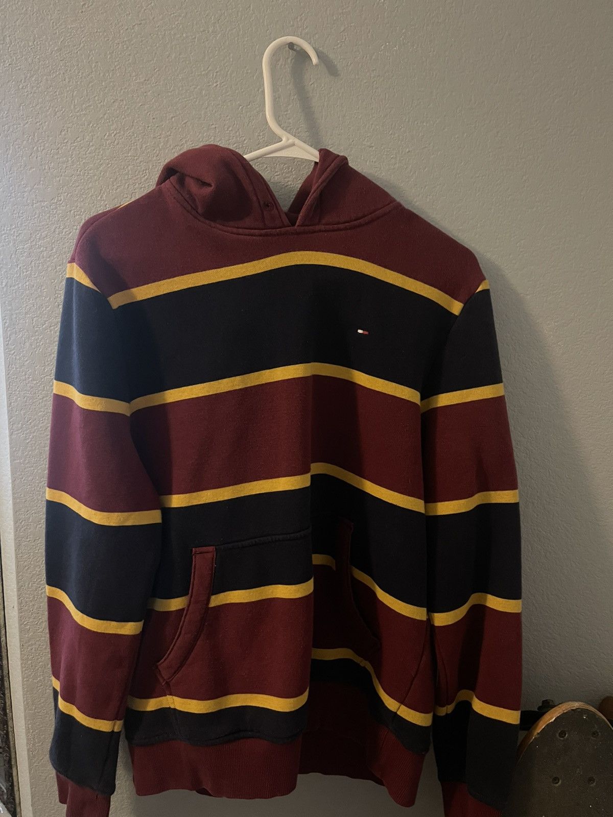 Tommy Hilfiger Tommy Hilfiger Striped Hoodie Size US S / EU 44-46 / 1 - 1 Thumbnail