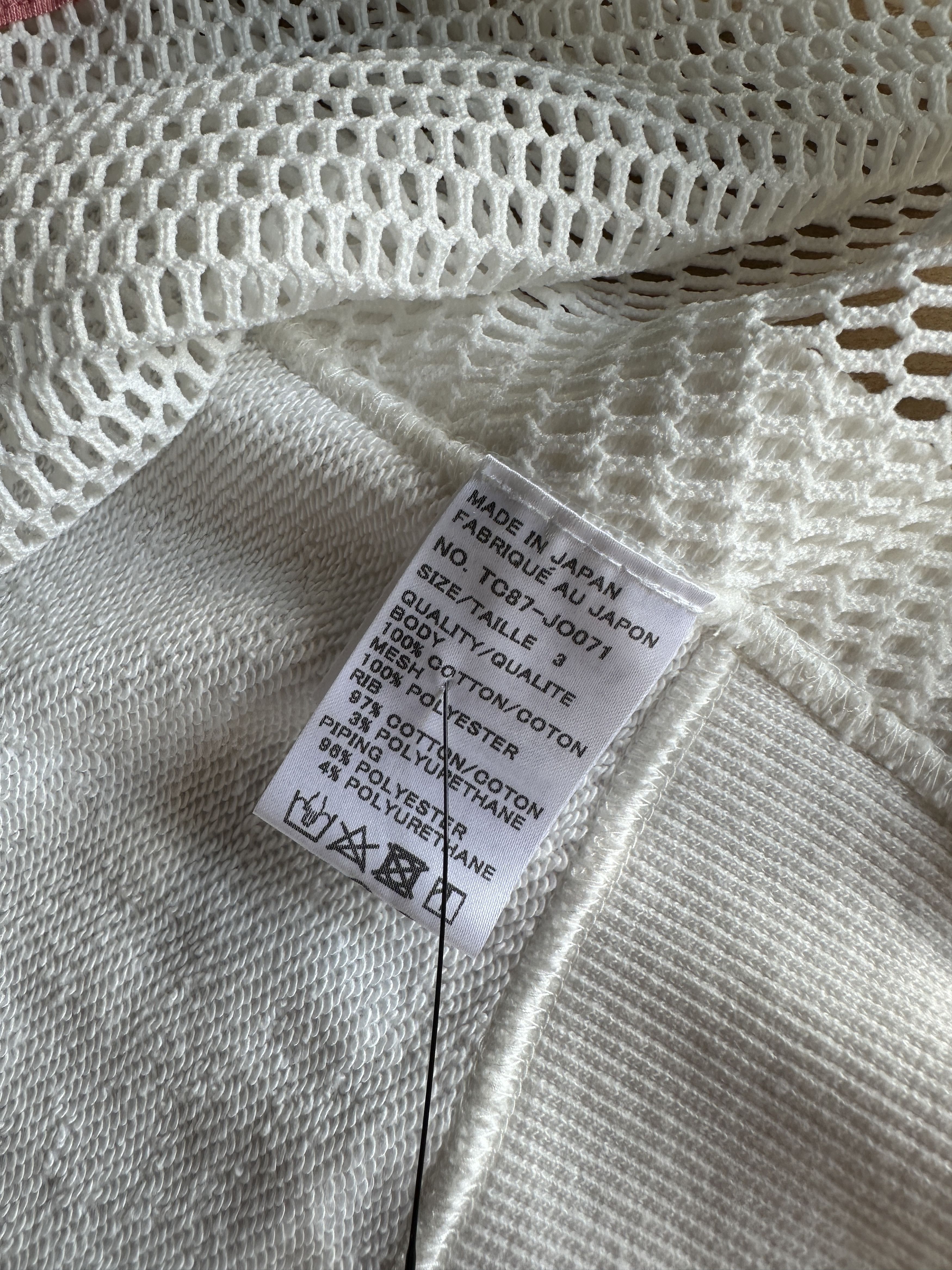 Tsumori Chisato Tsumori Chisato Paneled Mesh Zip Jacket Size US M / EU 48-50 / 2 - 5 Thumbnail