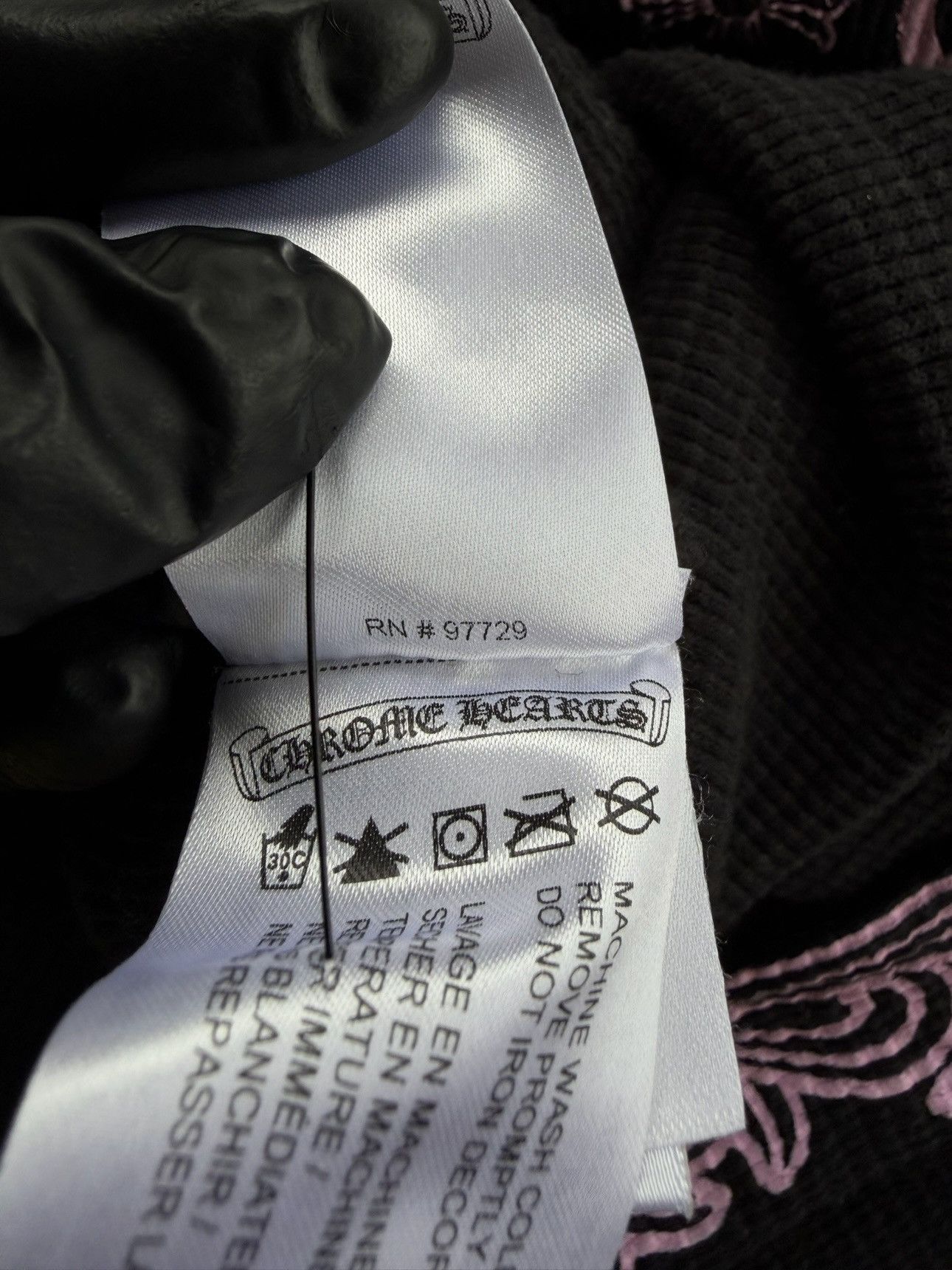 Chrome Hearts Chrome Hearts Matty Boy Black Pink Thermal Size US L / EU 52-54 / 3 - 9 Thumbnail