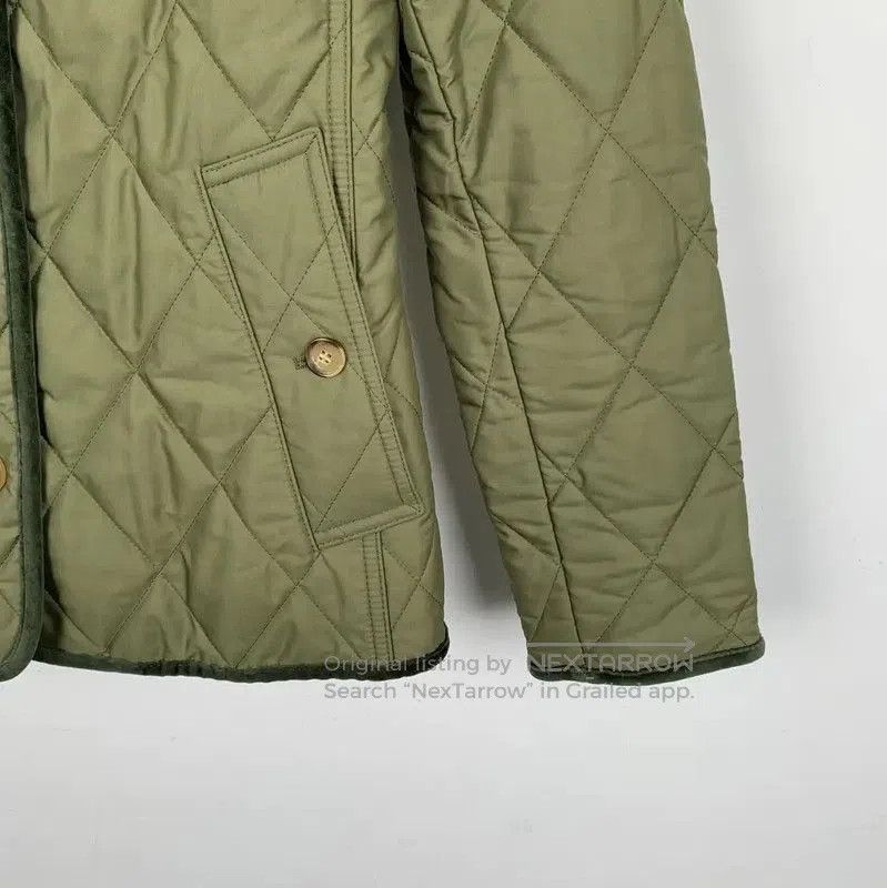 Burberry Burberry Military Green Cotton Jacket for Women. Size XS / US 0-2 / IT 36-38 - 4 Thumbnail