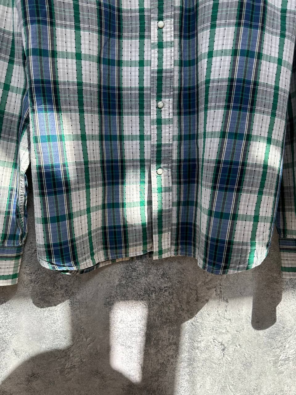 Levi's × Vintage Super Rare 1950s Vintage LEVI’S Long Sleeve Shirt Plaid Size US XL / EU 56 / 4 - 8 Thumbnail