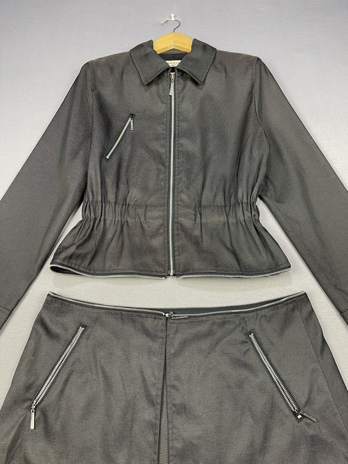 Japanese Brand SYNONYME Paris Attachable Skirt Mini Dress Size XS / US 0-2 / IT 36-38 - 4 Thumbnail