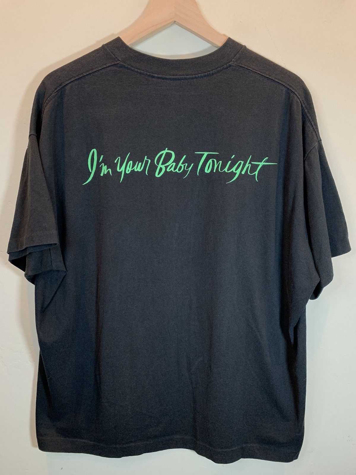 Band Tees × Rap Tees × Vintage RARE Vintage 1991 Whitney Houston Im Your Baby Tonight Shirt Size US XXL / EU 58 / 5 - 2 Thumbnail