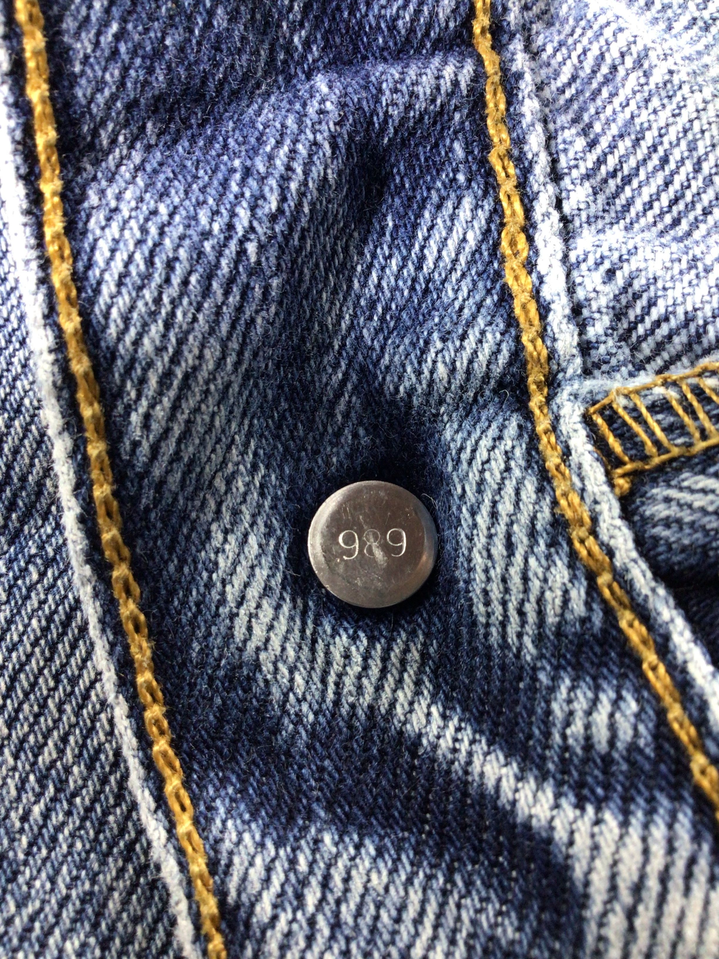 Levi's Vintage Levis 505 Jeans Faded Blue Denim KJ299A Size US 33 - 9 Thumbnail