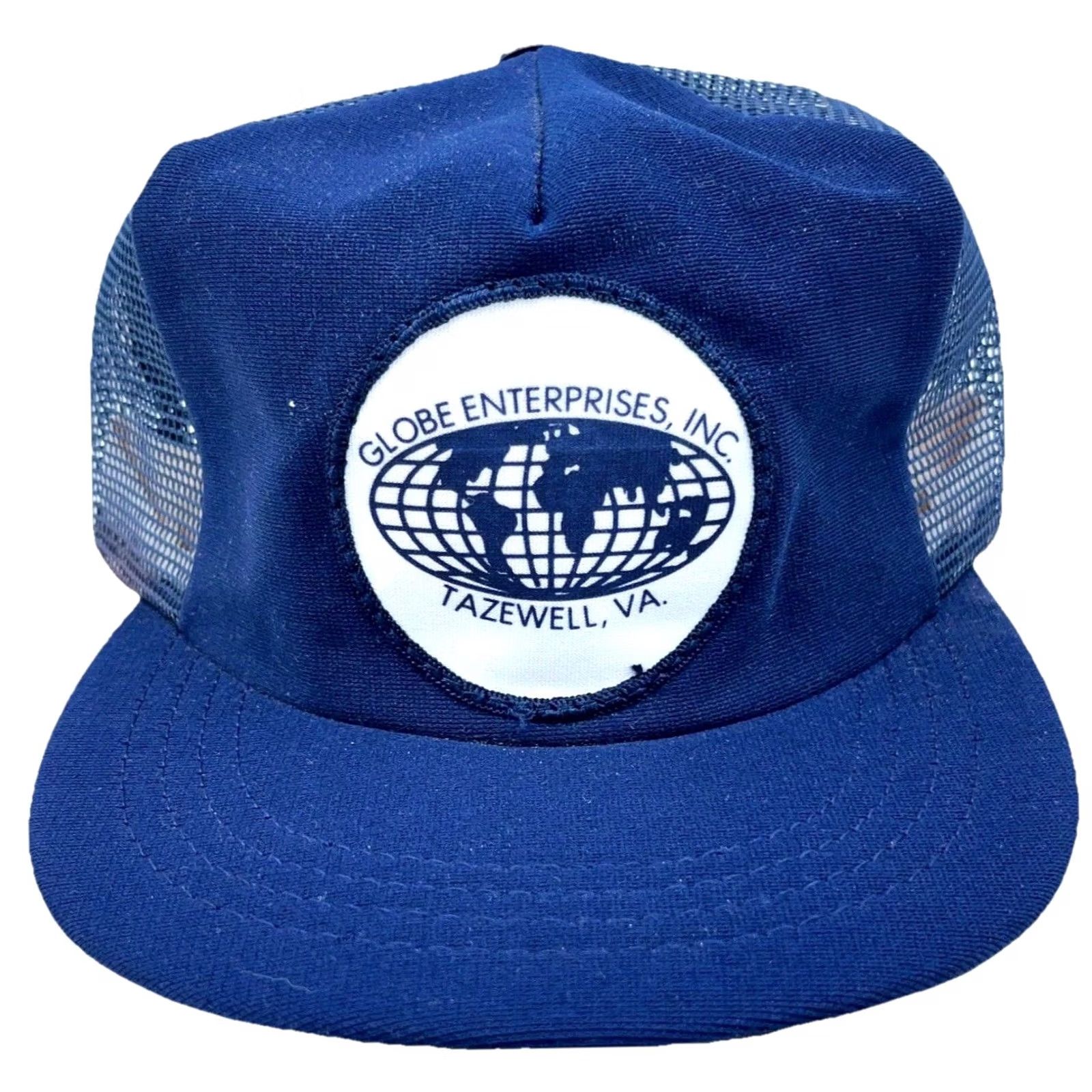 Coal VINTAGE Global Enterprise Coal Mining Trucker Hat Cap SnapBack USA Patch 80s Size ONE SIZE - 2 Thumbnail