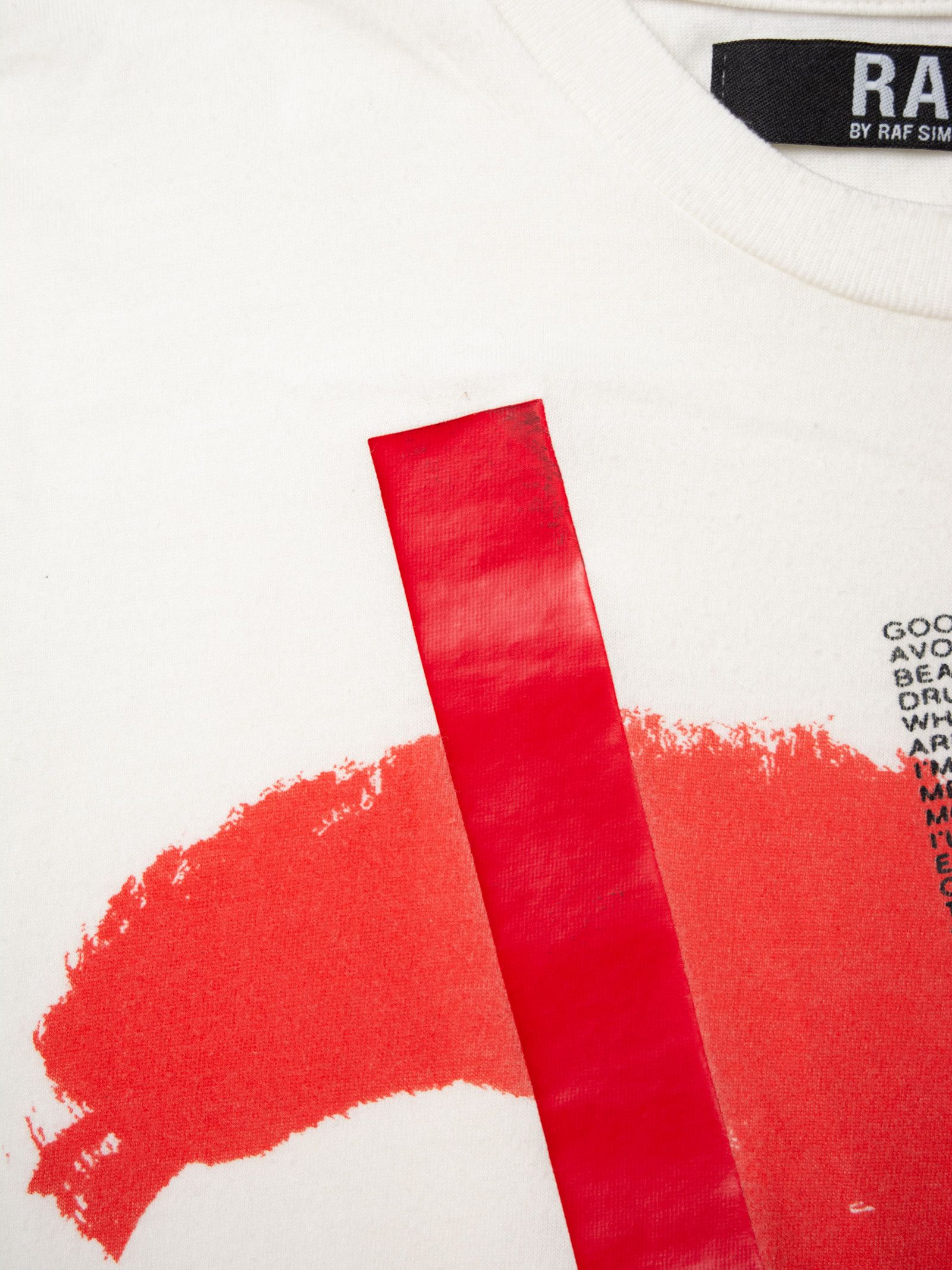 Raf Simons RAF by Raf Simons - S/S 2008 - graphic long-sleeve t-shirt Size US M / EU 48-50 / 2 - 6 Thumbnail