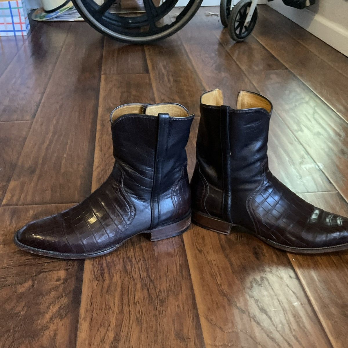 Lucchese Rare Lucchese Cowboy Boot 10 Elliot Nile crocodile Western Size US 10 / EU 43 - 19 Thumbnail