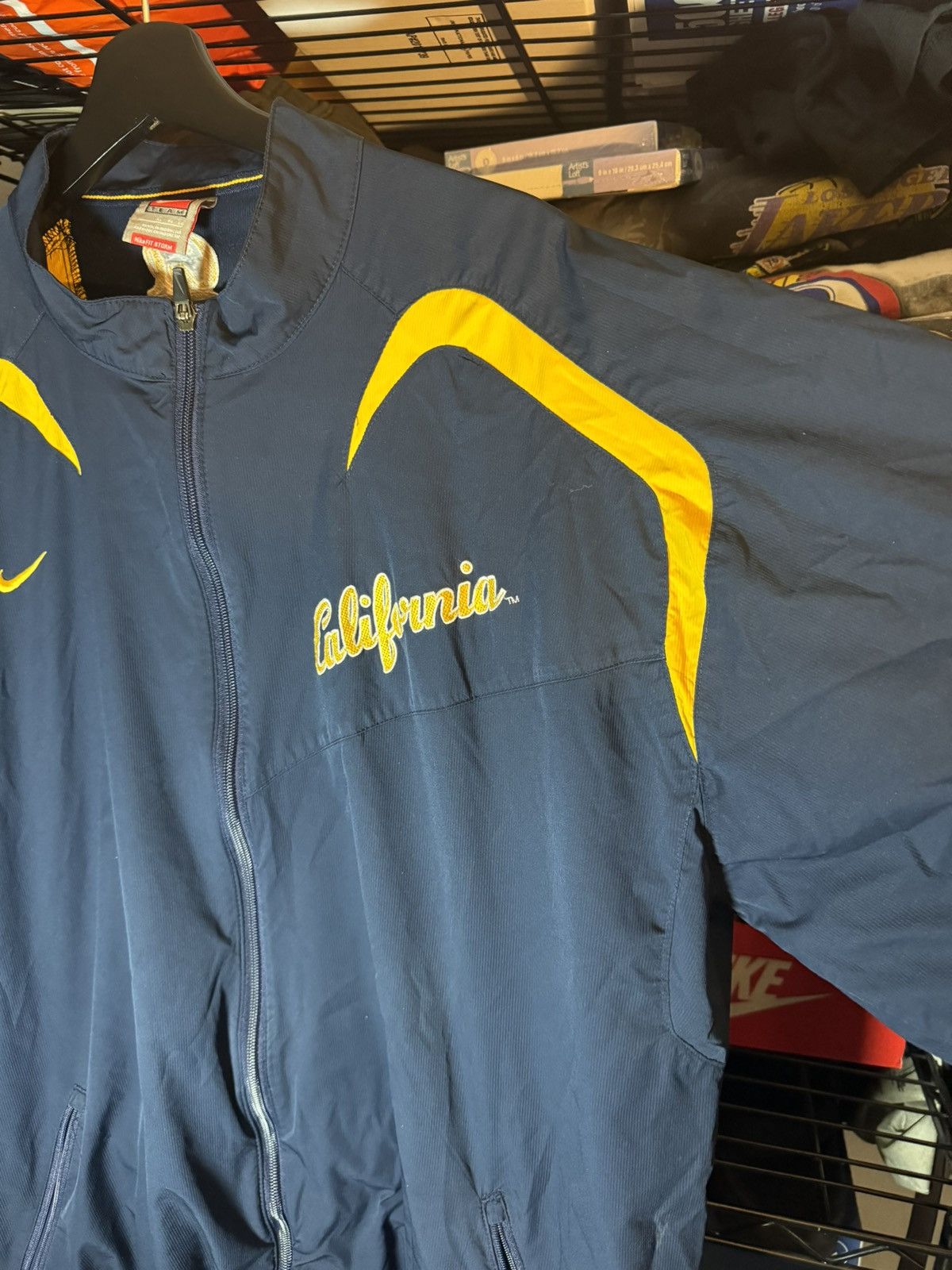 NCAA × Nike × Vintage Vintage Nike UC Berkeley Jacket Size US XL / EU 56 / 4 - 3 Thumbnail