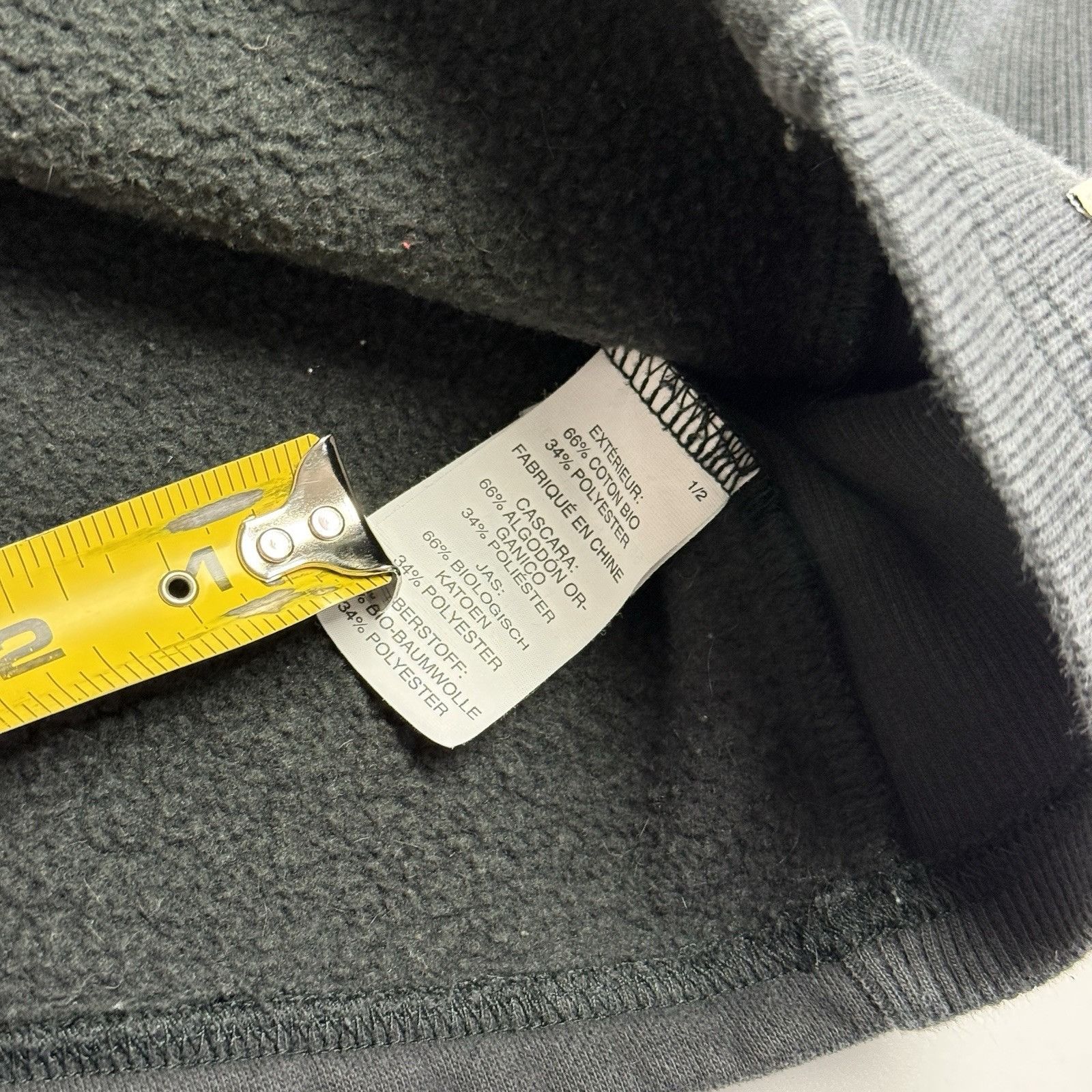 Vuori Vuori Sweatshirt Black Crew Neck Size Large Organic Cotton Size US L / EU 52-54 / 3 - 9 Thumbnail