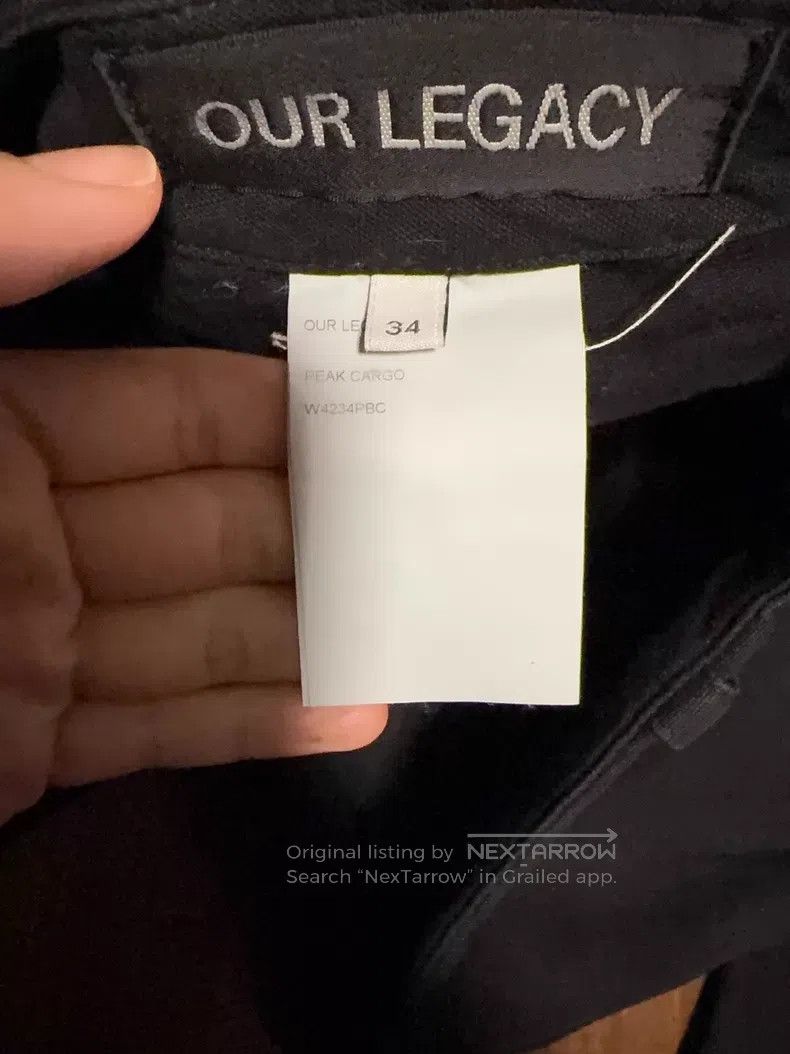 Our Legacy Our Legacy Loose Comfort Pure Color Pocket Cargo Pants - B Size US 34 / EU 50 - 4 Thumbnail
