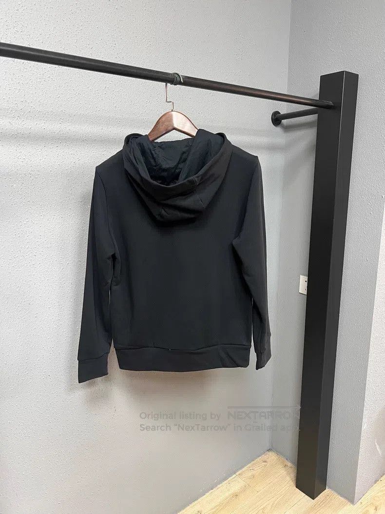 Fendi Fendi Black and Grey Openwork All-Over Printed Zip-Up Hood Size US XS / EU 42 / 0 - 2 Thumbnail