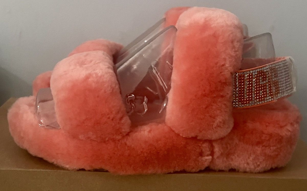 Ugg Authentic UGG oh yeah bling genuine shearling sandals 7M Size US 7 / IT 37 - 4 Thumbnail