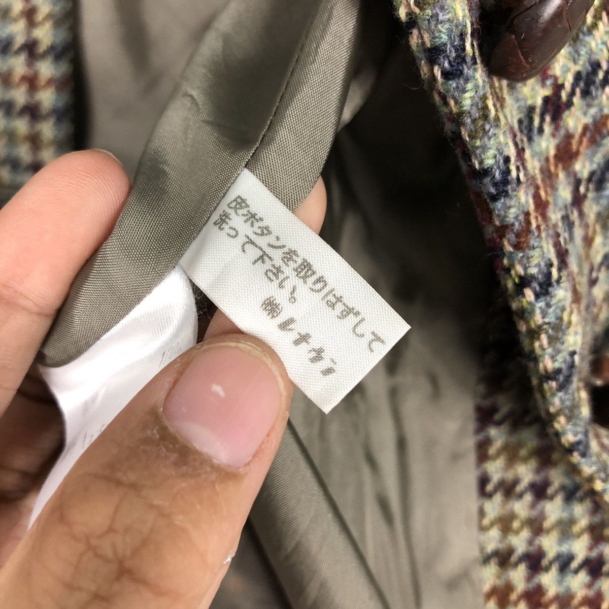 Vintage 📌Vintage Wool Jacket Aquascutum Of London Tartan Design Size US M / EU 48-50 / 2 - 21 Thumbnail