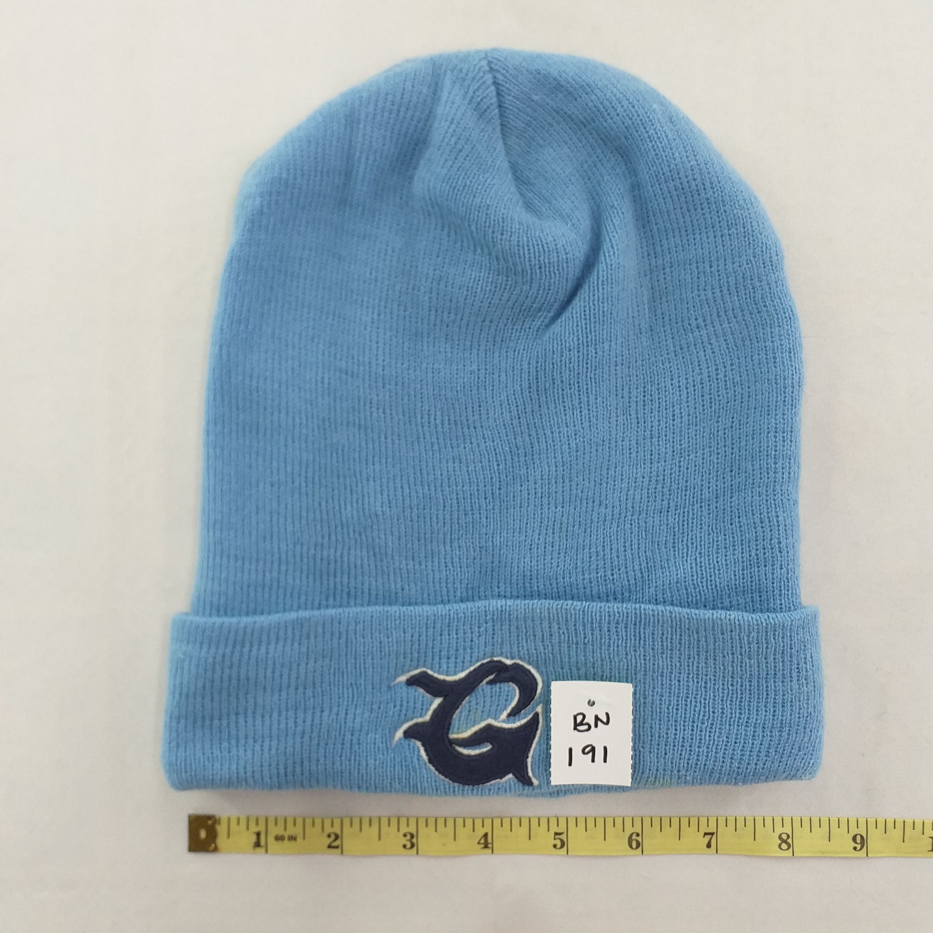 Japanese Brand Letter 'G' Embroidery Snow Cap Hat Beanie -BN191 Size ONE SIZE - 3 Thumbnail