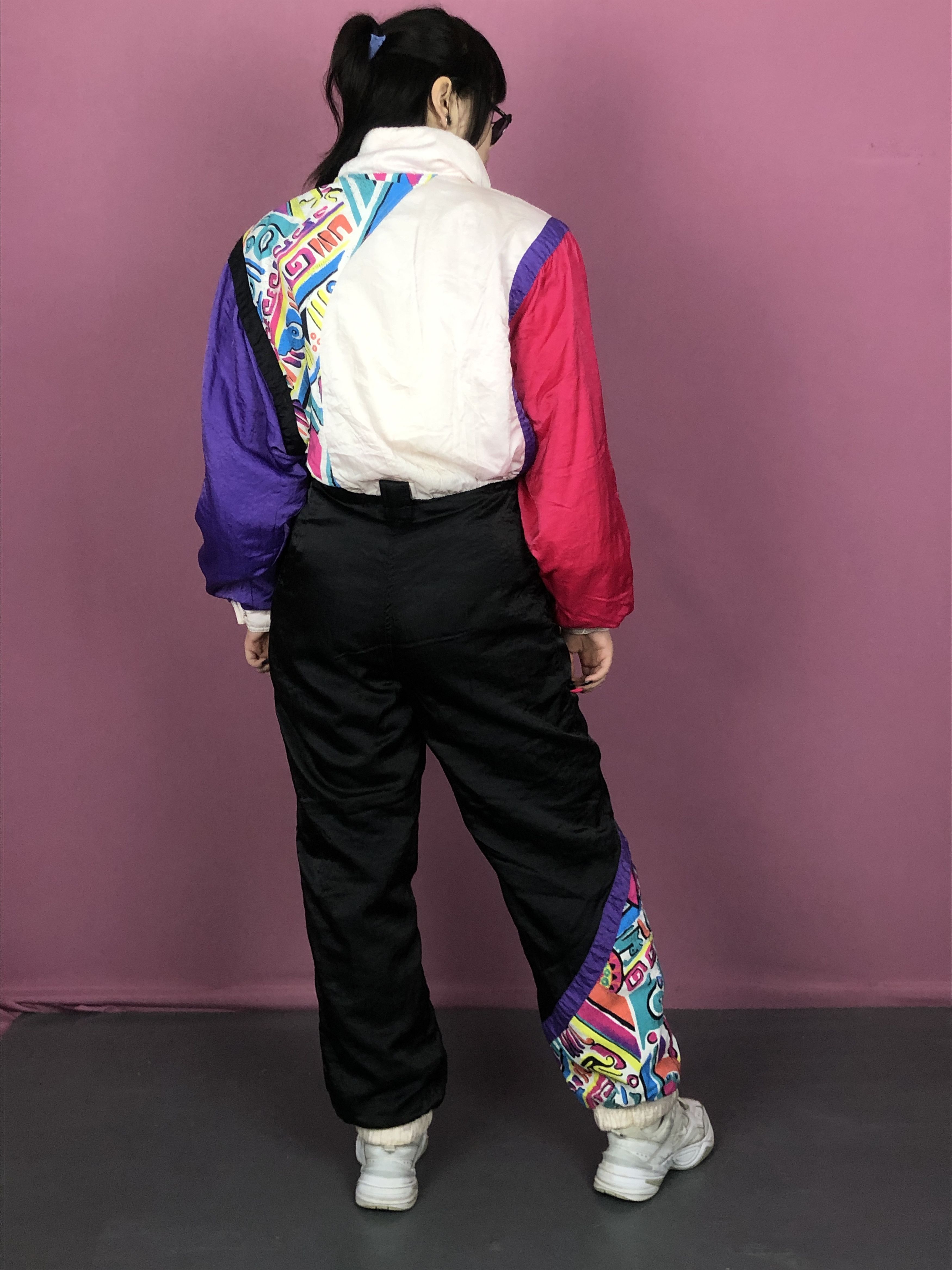 Vintage 90s Rodeo Vintage Women's One Piece Ski Suit - 38 Size S / US 4 / IT 40 - 4 Thumbnail
