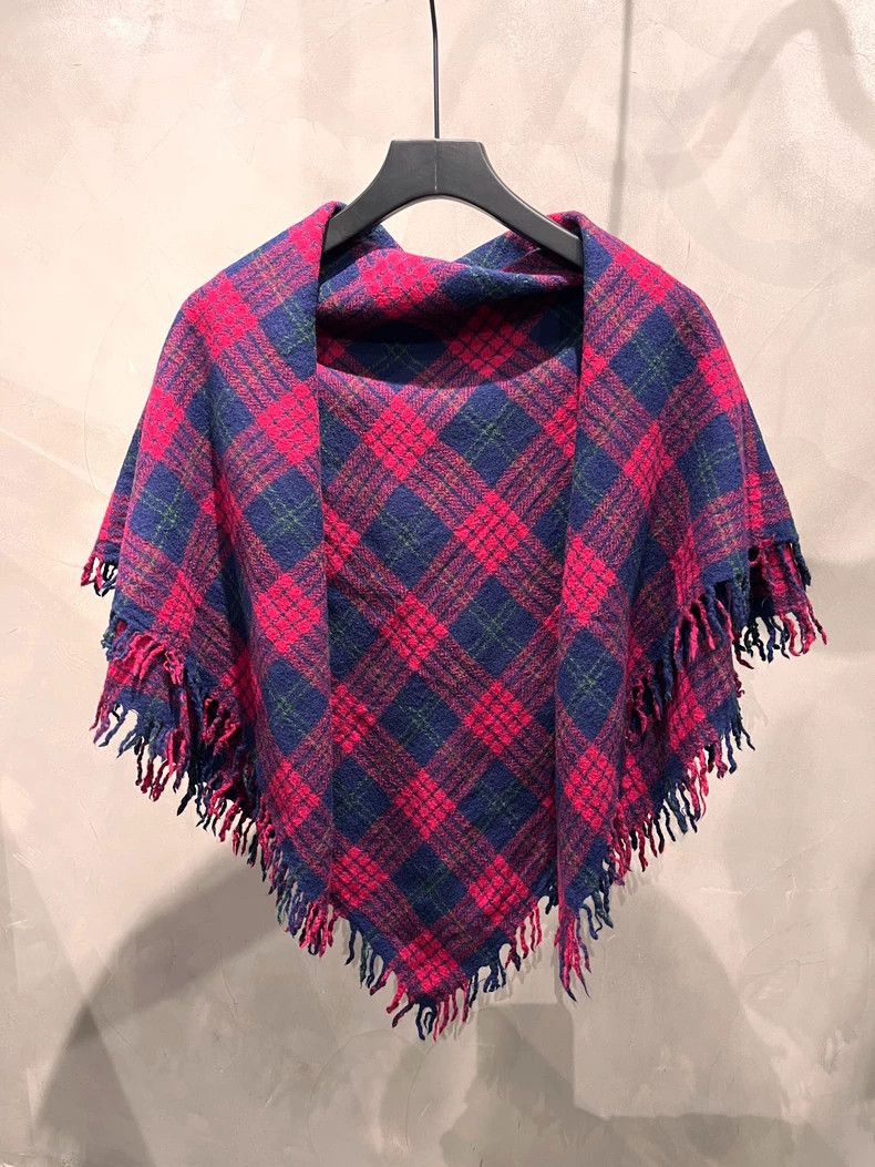 Vivienne Westwood Vivienne Westwood Rose blue checkered scarf Size ONE SIZE - 2 Thumbnail