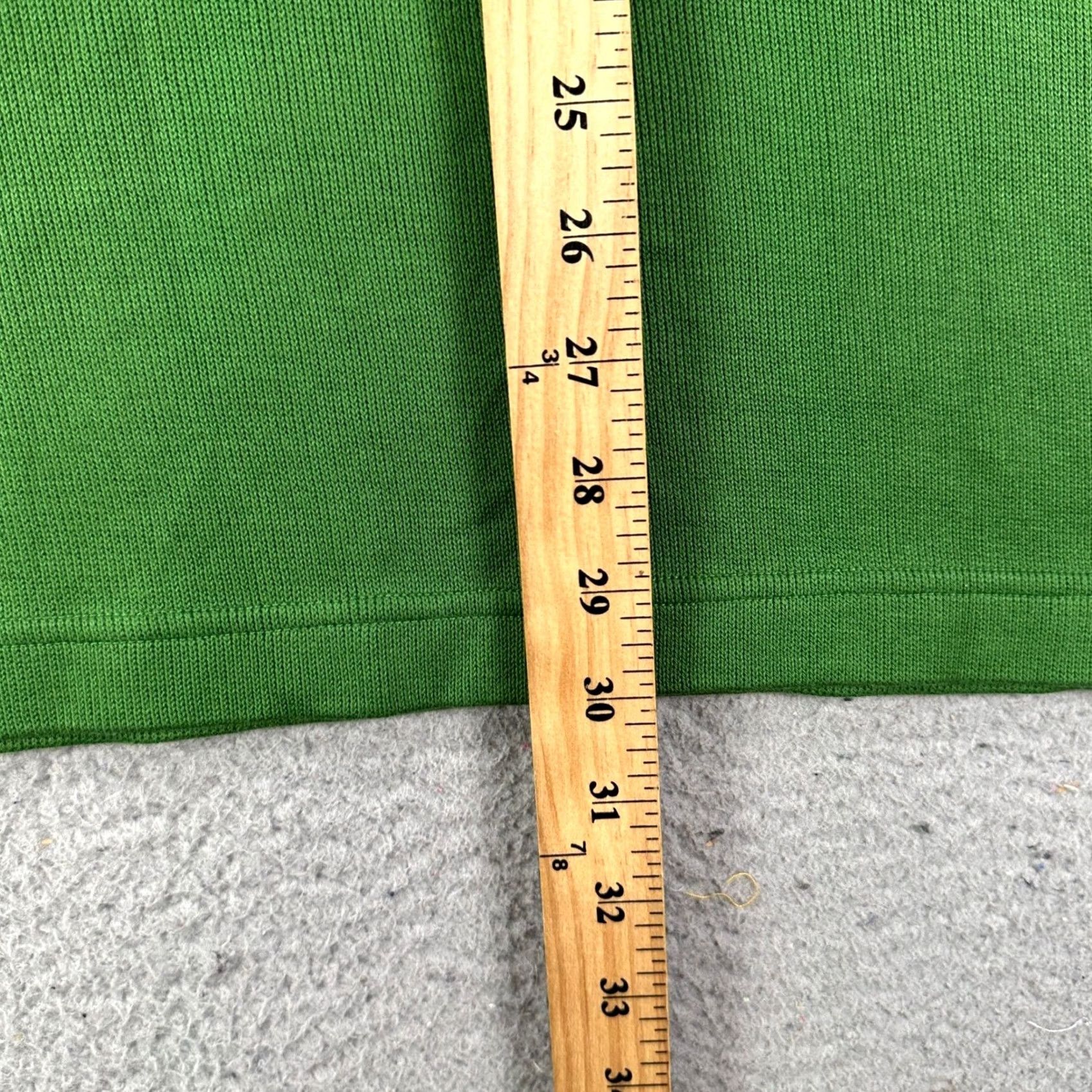 Banana Republic Banana Republic Sweatshirt Pullover Mens XL Green Quarter Zip Elbow Patch Cotton Size US XL / EU 56 / 4 - 6 Thumbnail