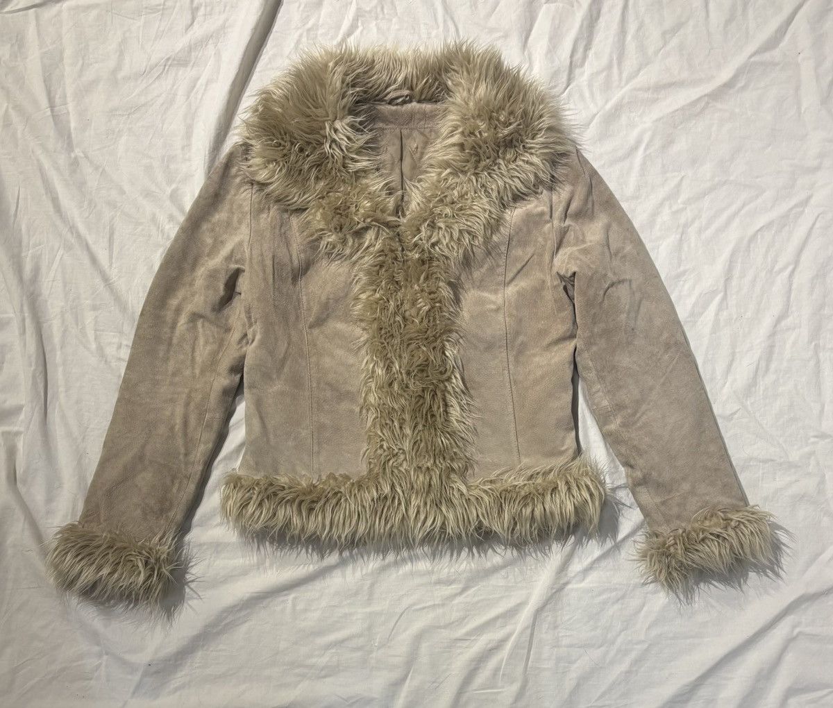 Vintage Vintage faux leather jacket Size S / US 4 / IT 40 - 1 Thumbnail