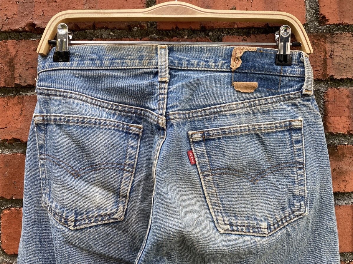 Levi's Vintage Clothing W30x30.5 Vintage levi's 501 distressed made in usa Size US 30 / EU 46 - 3 Thumbnail