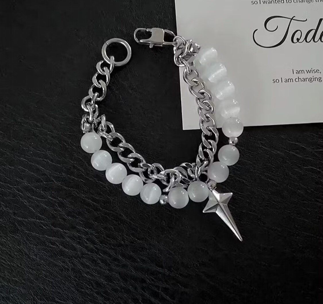 Jewelry Punk Star Chain Necklace Size ONE SIZE - 2 Thumbnail