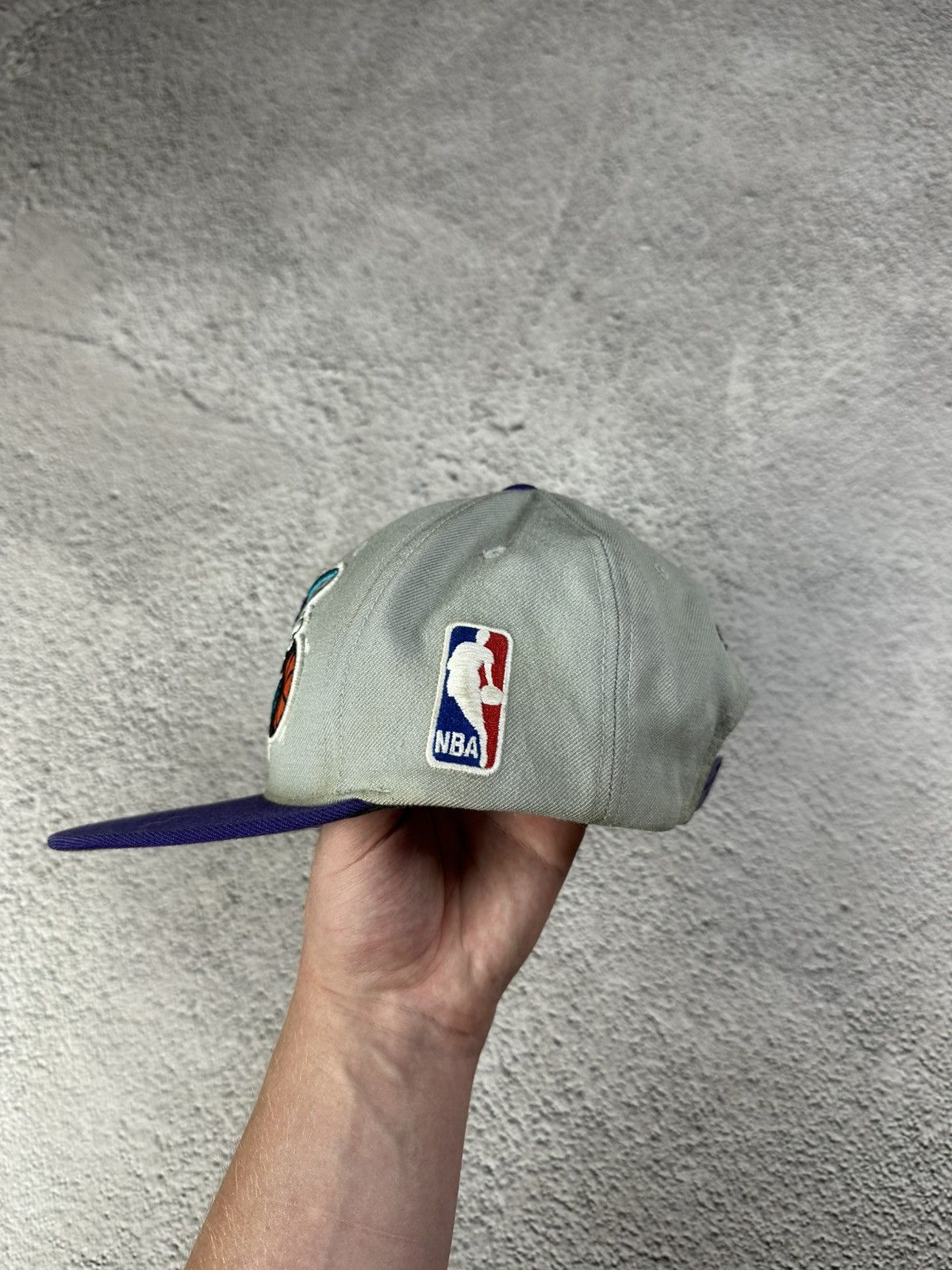 NBA Vintage Charlotte Hornets NBA Snapback Hardwood Classic Y2K Size ONE SIZE - 2 Thumbnail