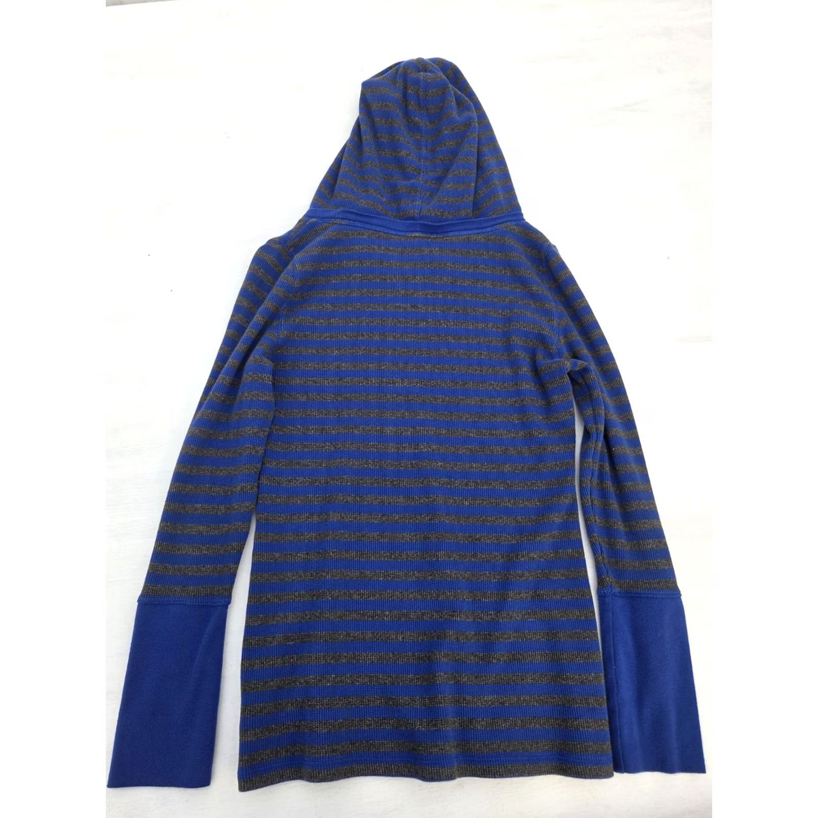 Calvin Klein Calvin Klein Performance Womens Hoodie Striped Thermal Long Sleeve Shirt M Multicolor Size M / US 6-8 / IT 42-44 - 6 Thumbnail
