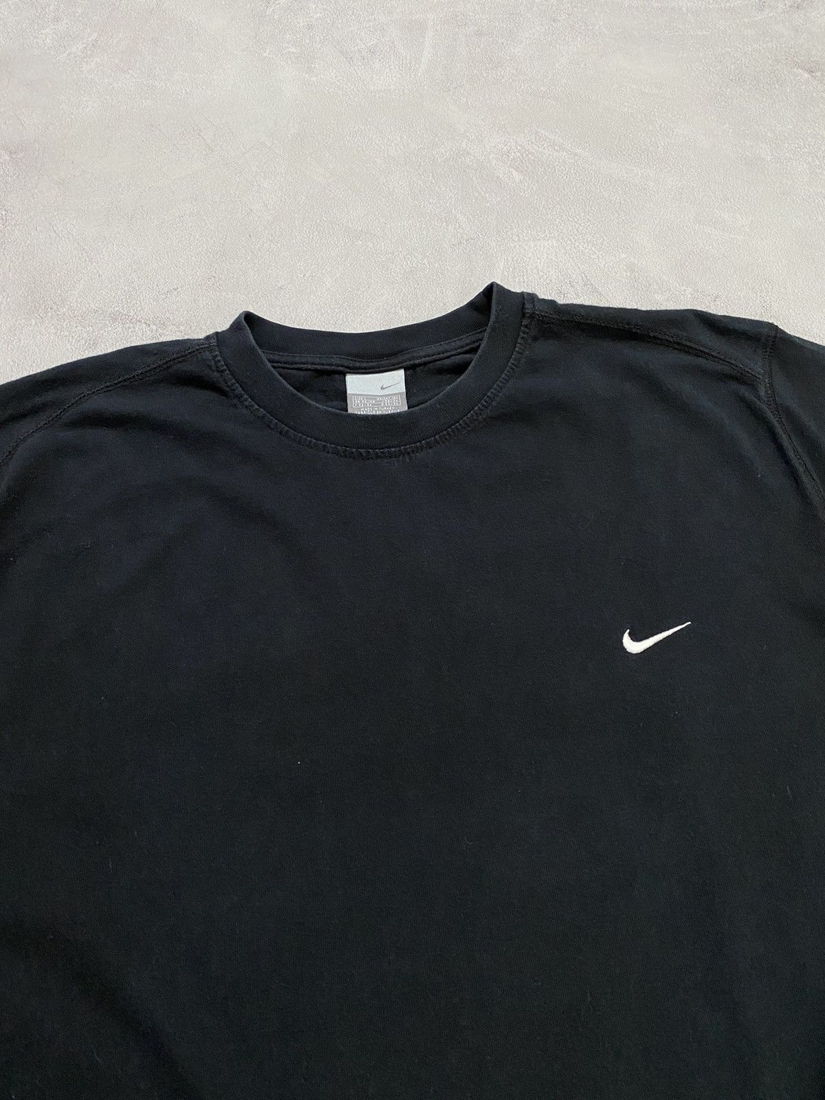 Nike 🌚 Vintage T Shirt Nike Mini Swoosh Oversized Fit Size US L / EU 52-54 / 3 - 2 Thumbnail