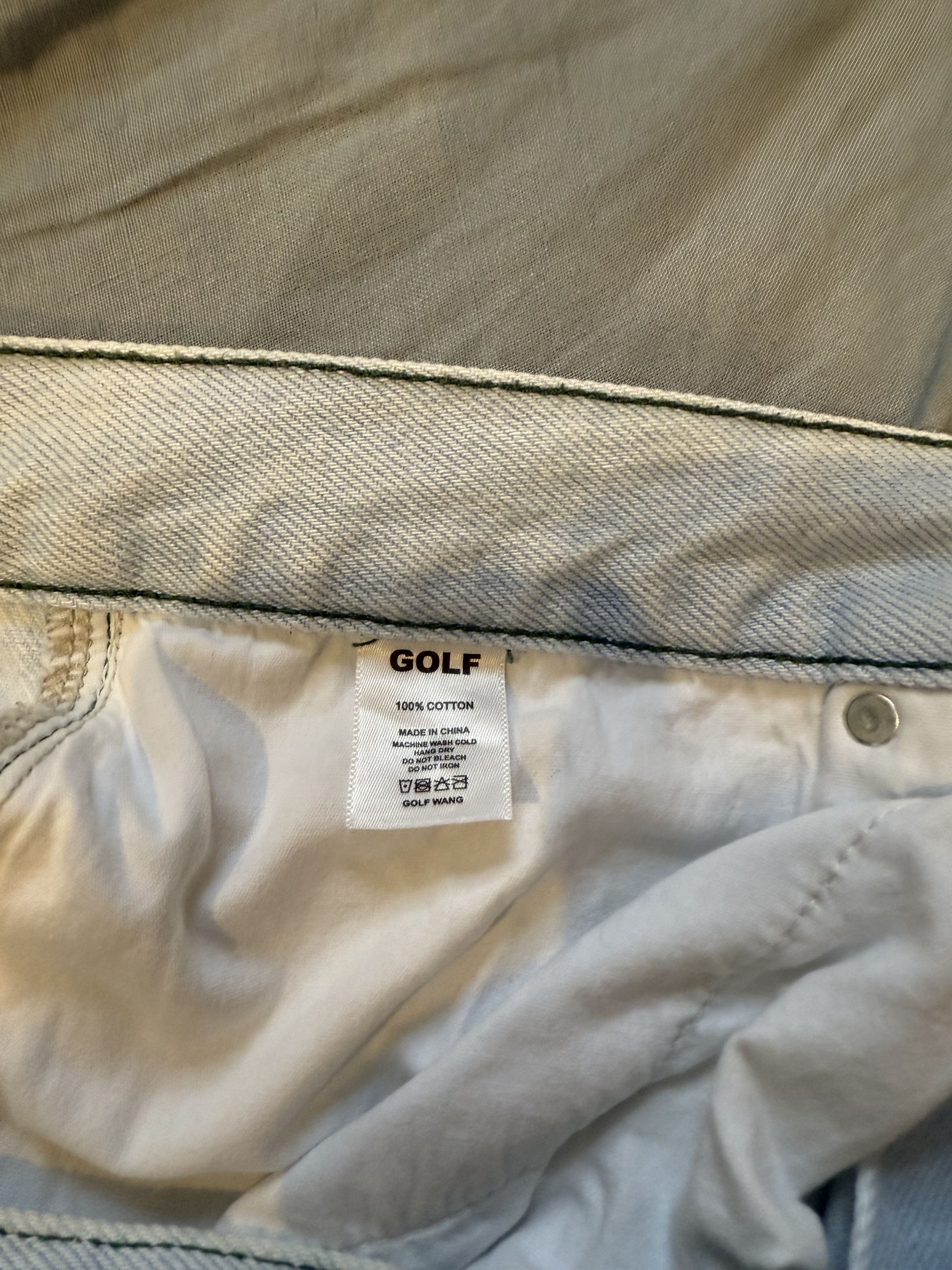 Golf Wang Big Cursive font Denim pants Size US 32 / EU 48 - 4 Thumbnail