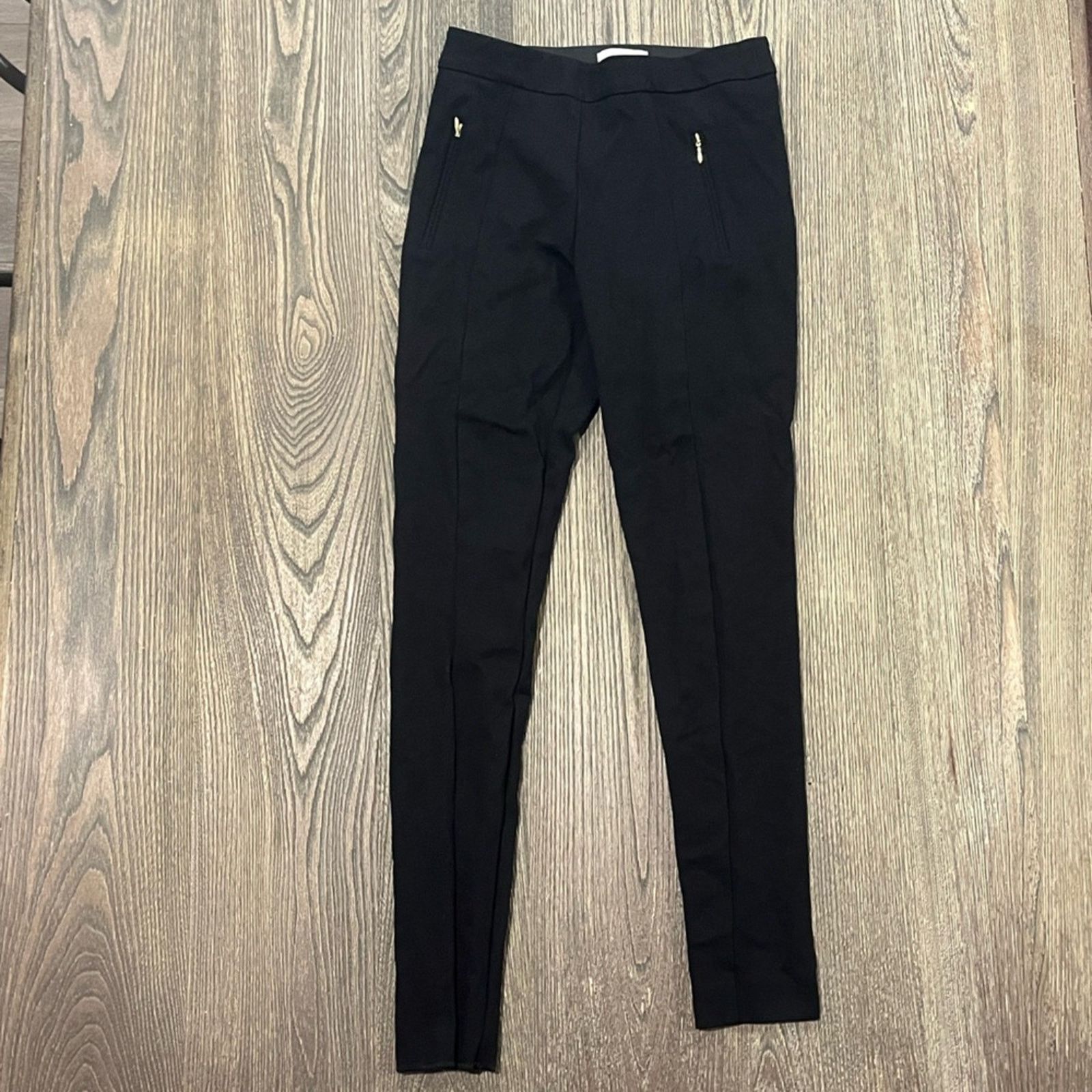 H&M H&M Womens High Rise Pants Pockets Elastic Waistband Size 2 Size 26" / US 2 / IT 38 - 1 Thumbnail