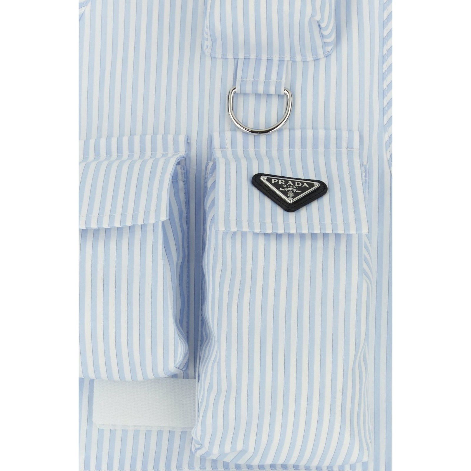Prada PRADA Embroidered Poplin Vest New & Authentic (Men's size:L; Size US L / EU 52-54 / 3 - 3 Thumbnail