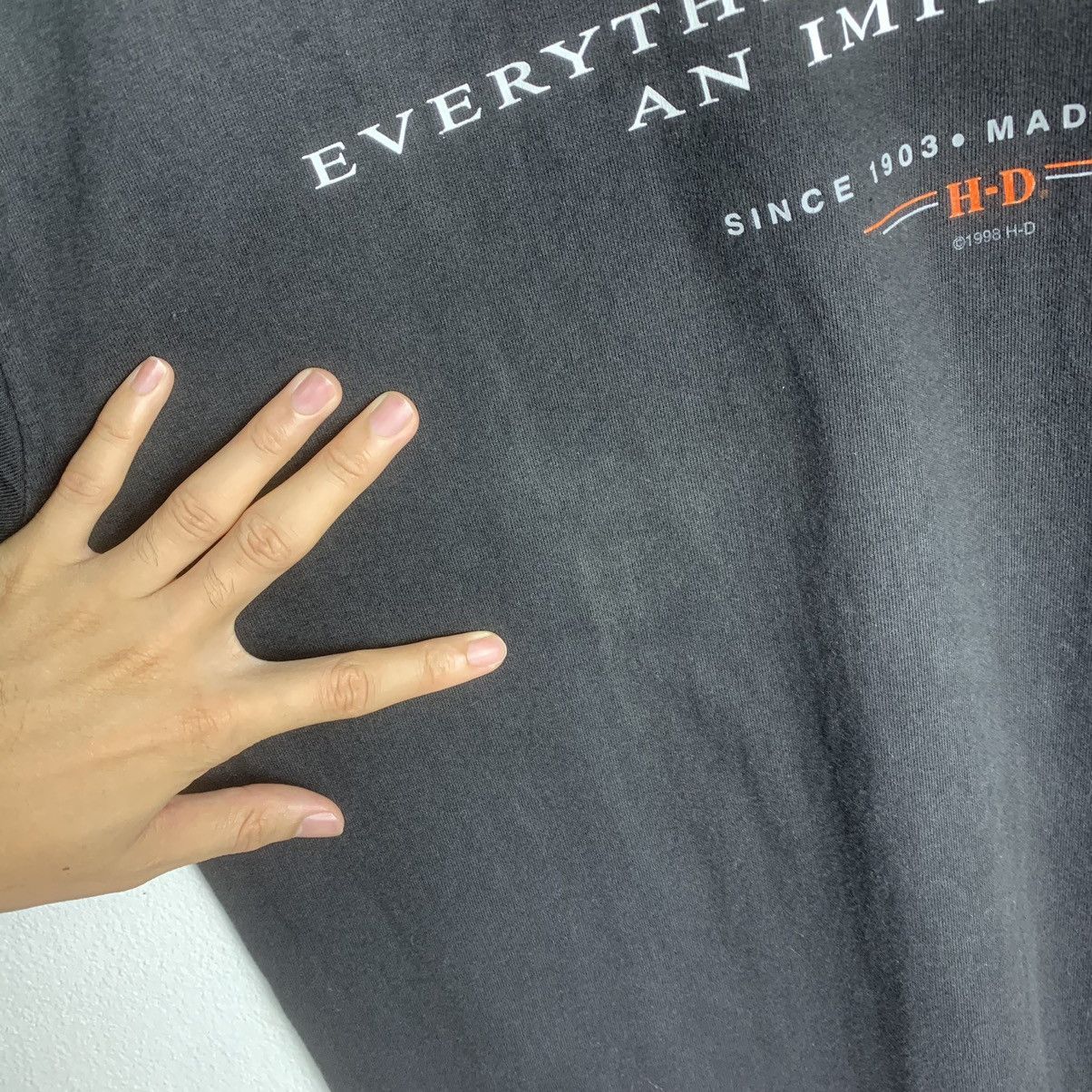 Harley Davidson 90s Vintage Harley Davidson T-Shirt Size US XL / EU 56 / 4 - 13 Thumbnail