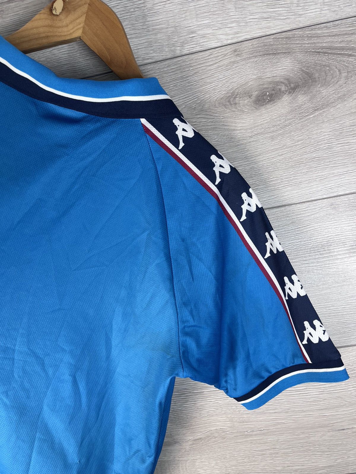Kappa Vintage football T-shirt Kappa FC Manchester City size S Size US S / EU 44-46 / 1 - 19 Thumbnail