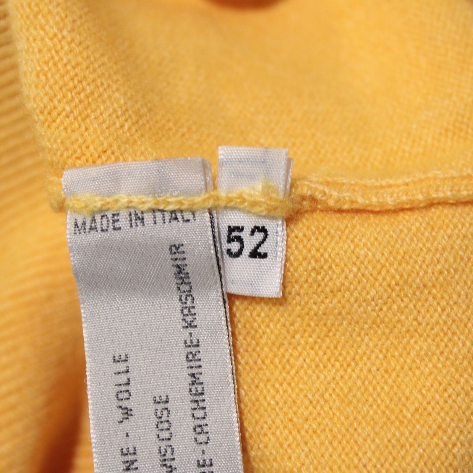 SARTORIO Sartorio Sweater Size US L in Yellow Size US L / EU 52-54 / 3 - 9 Thumbnail