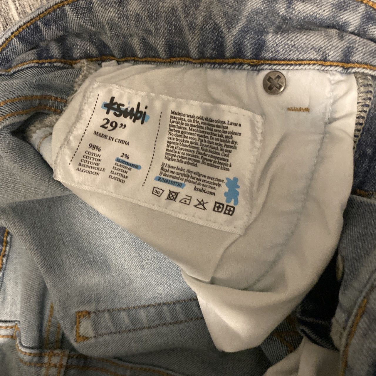 Ksubi Ksubi skull jeans slim fit Size US 29 - 4 Thumbnail