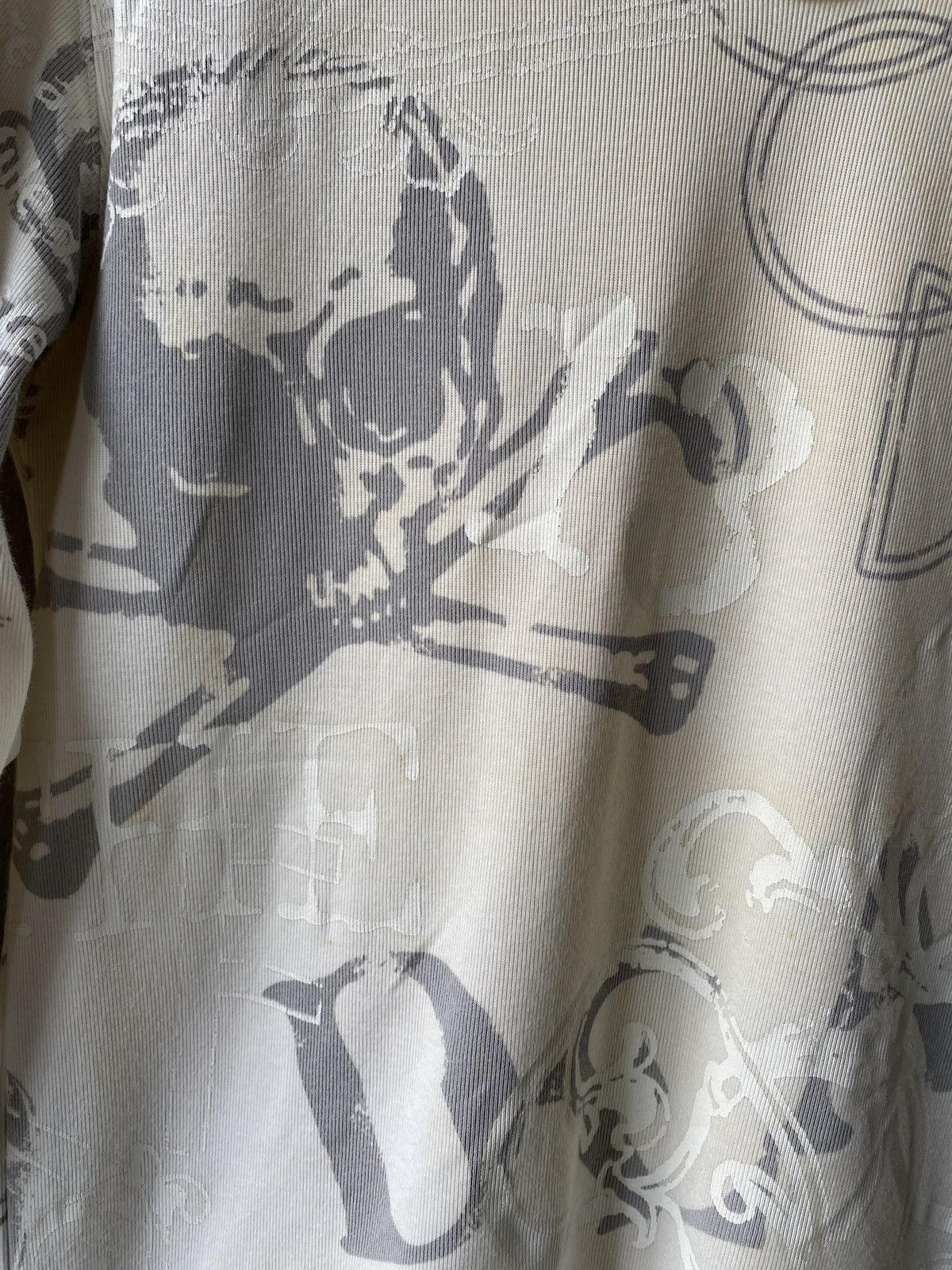 Japanese Brand × Seditionaries Nicole Club For Men Skulls Poem Fullprint Design Long Sleeve Size US S / EU 44-46 / 1 - 8 Thumbnail