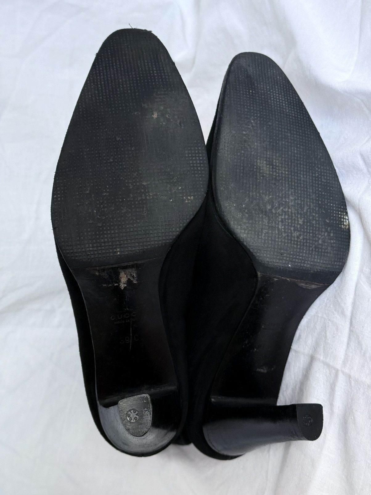 Gucci Gucci Black Suede Riding boots Size US 9 / IT 39 - 10 Thumbnail