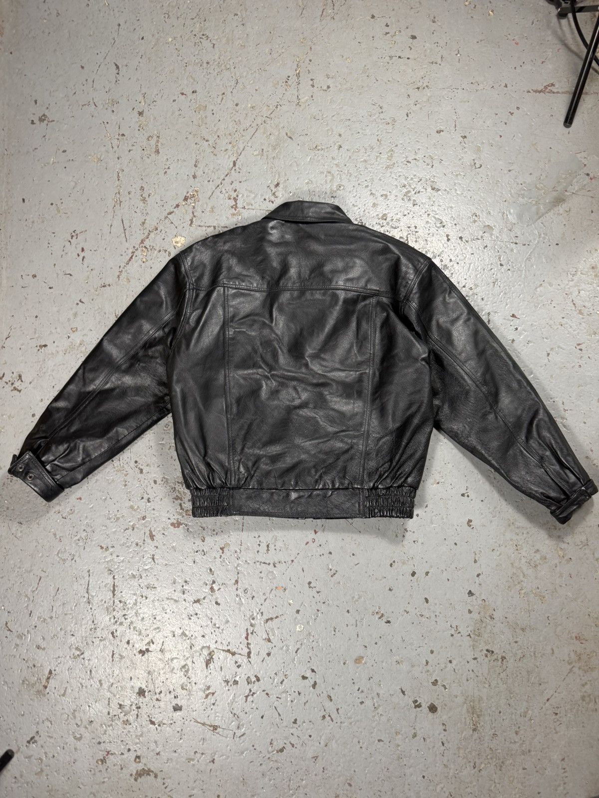 Other Vintage Perfect Fit Leather Bombed Lewis Motors Size US S / EU 44-46 / 1 - 7 Thumbnail