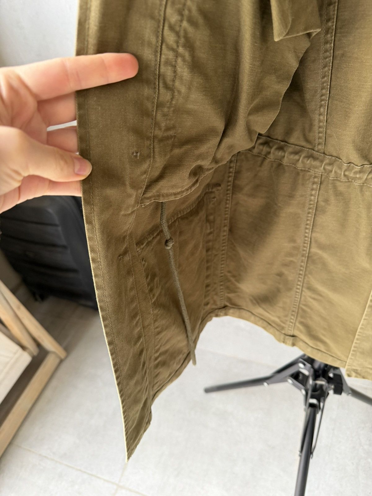 Saint Laurent Paris Saint Laurent Paris 16SS Military Jacket Khaki Size XS / US 0-2 / IT 36-38 - 11 Thumbnail