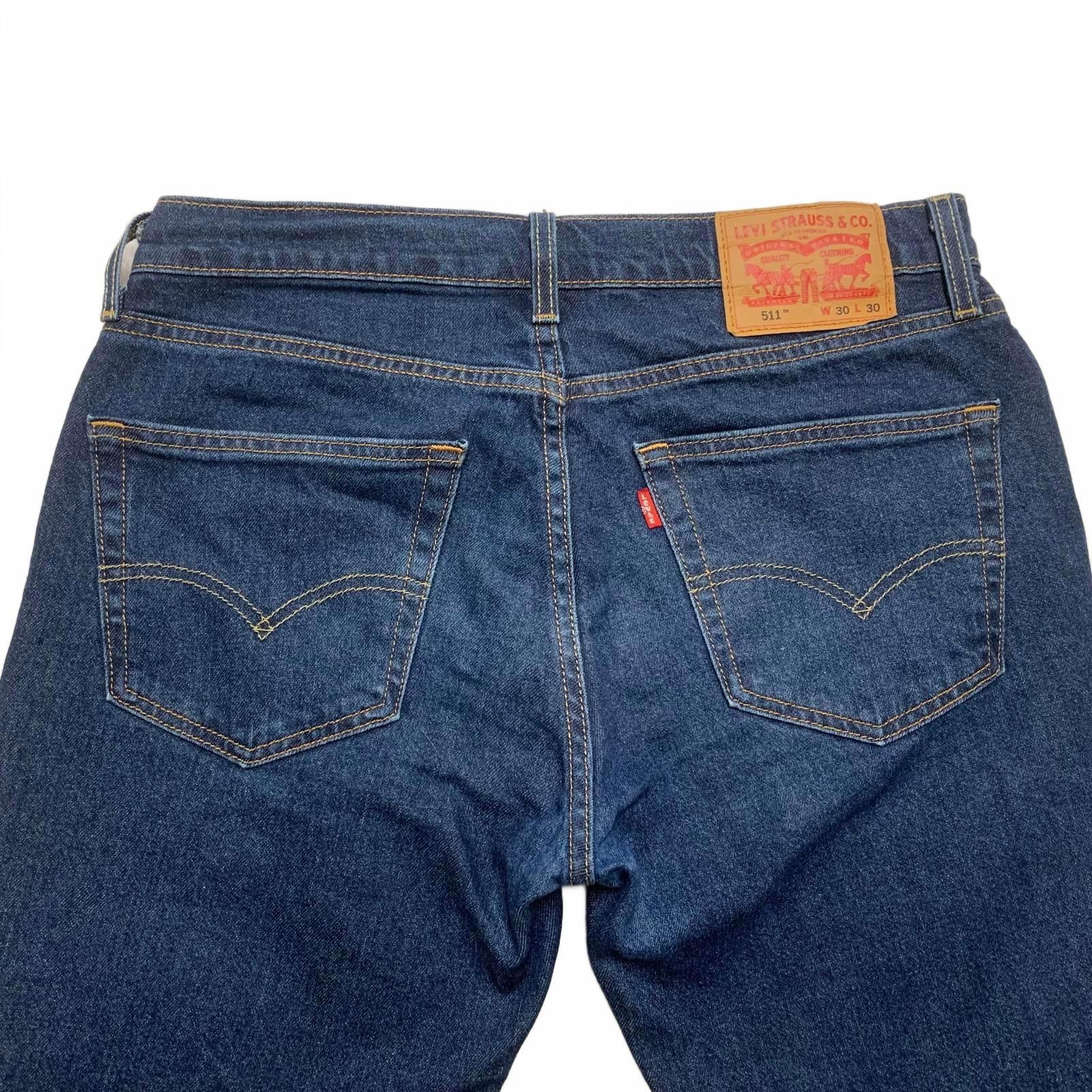 Other Levi's 511 Slim Fit Jeans Men's 30x30 Blue Classic Size US 30 / EU 46 - 5 Thumbnail