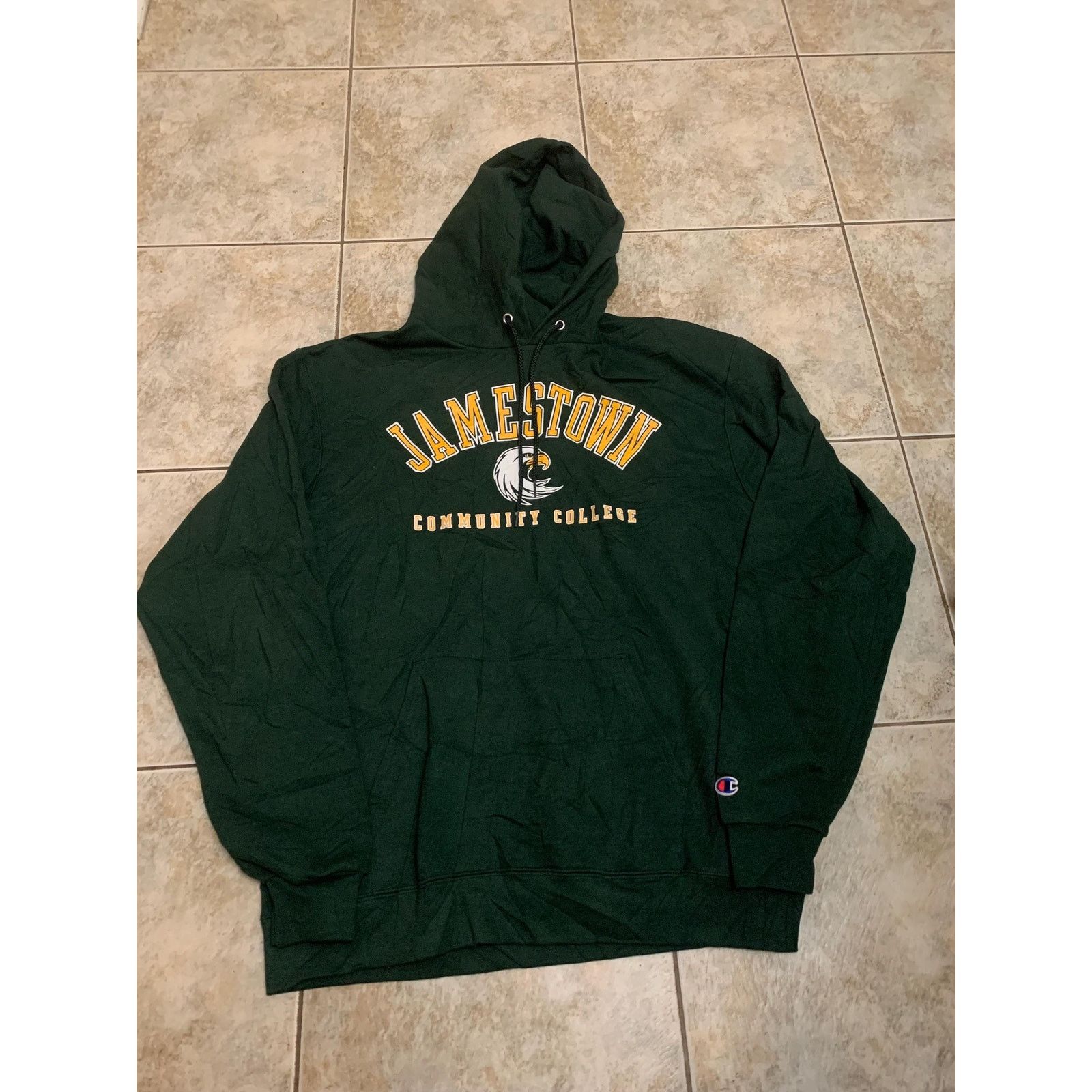 Gildan Vintage Jamestown community college hoodie Sweater size XL Size XL / US 12-14 / IT 48-50 - 1 Thumbnail