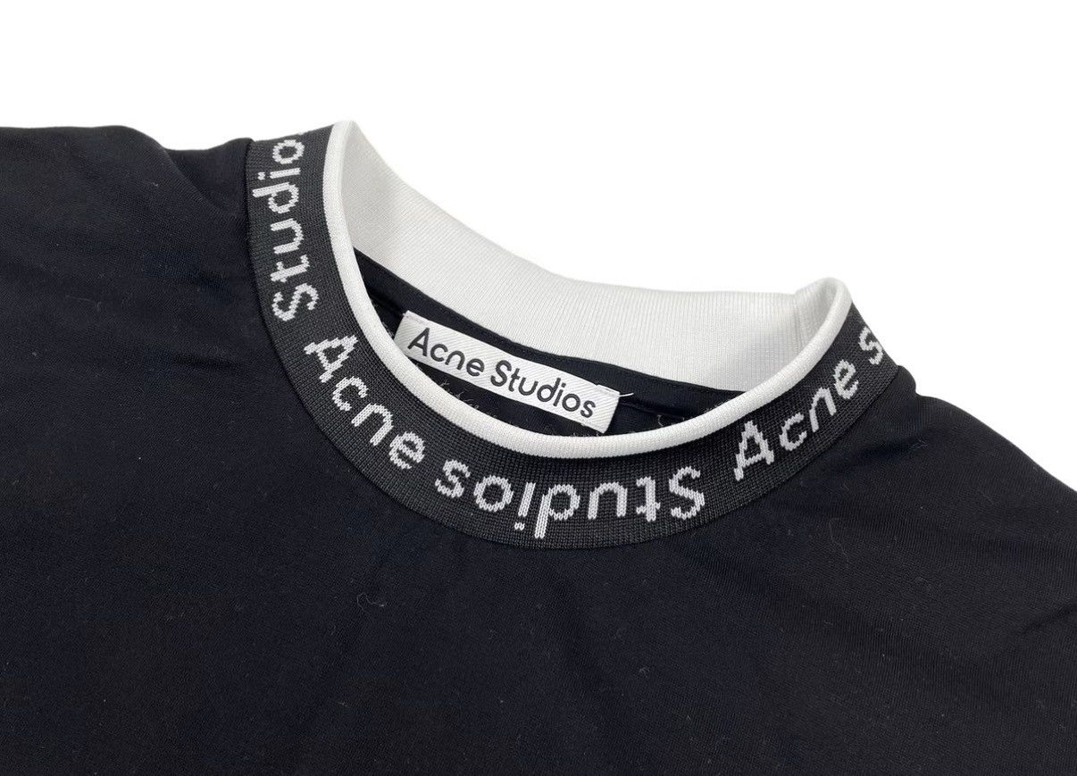 Acne Studios Acne Studios Neck Logo Black T-Shirt J31 Size US M / EU 48-50 / 2 - 5 Thumbnail
