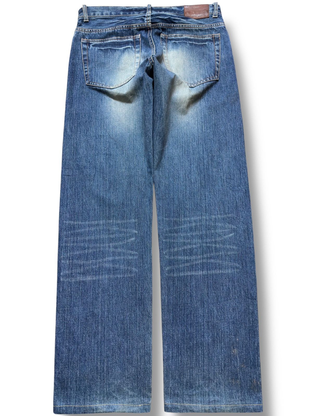 Global Work Vintage Global Work Mudwash Ripped Distressed Denim Size US 32 / EU 48 - 4 Thumbnail