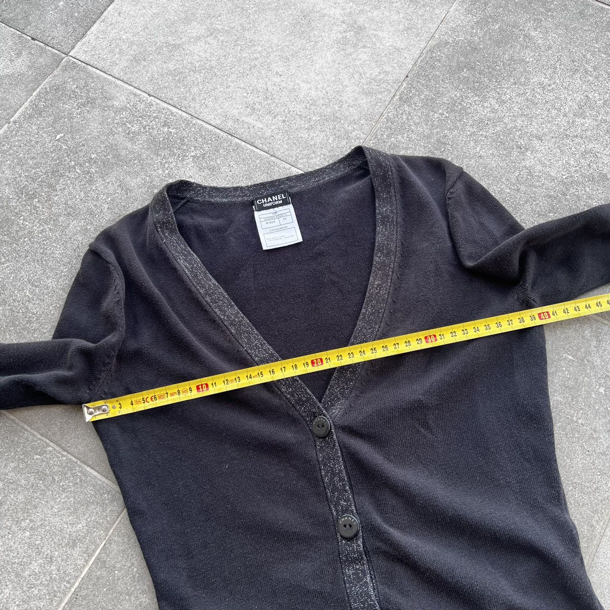 Chanel Chanel vintage Cardigan Sweater Women’s Archive Rare CC Logo Size XS / US 0-2 / IT 36-38 - 11 Thumbnail
