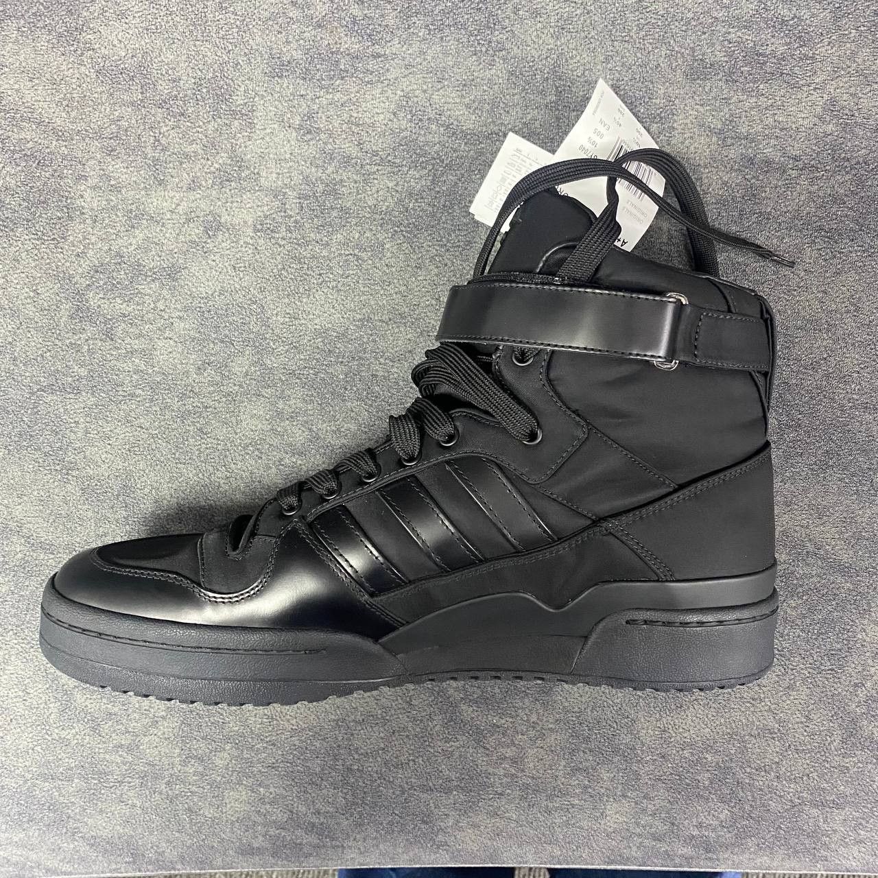 Adidas × Prada Prada x Adidas Re-Nylon Forum High Black Size US 11.5 / EU 44-45 - 2 Thumbnail