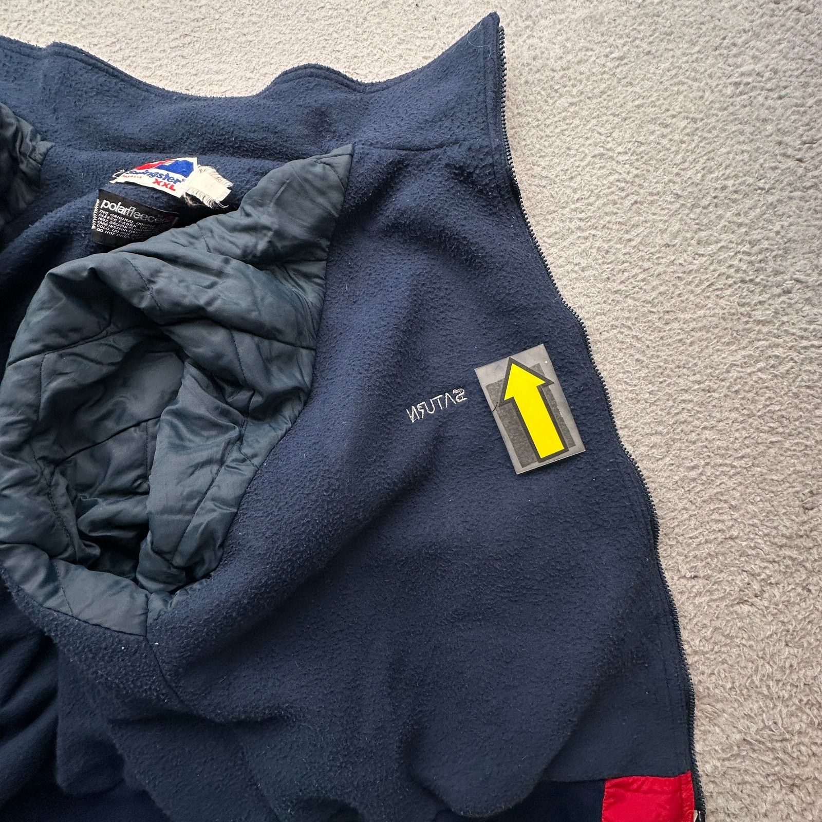 Swingster VTG Swingster Polar Fleece Bomber Lined Jacket XXL Saturn Size US XXL / EU 58 / 5 - 10 Thumbnail