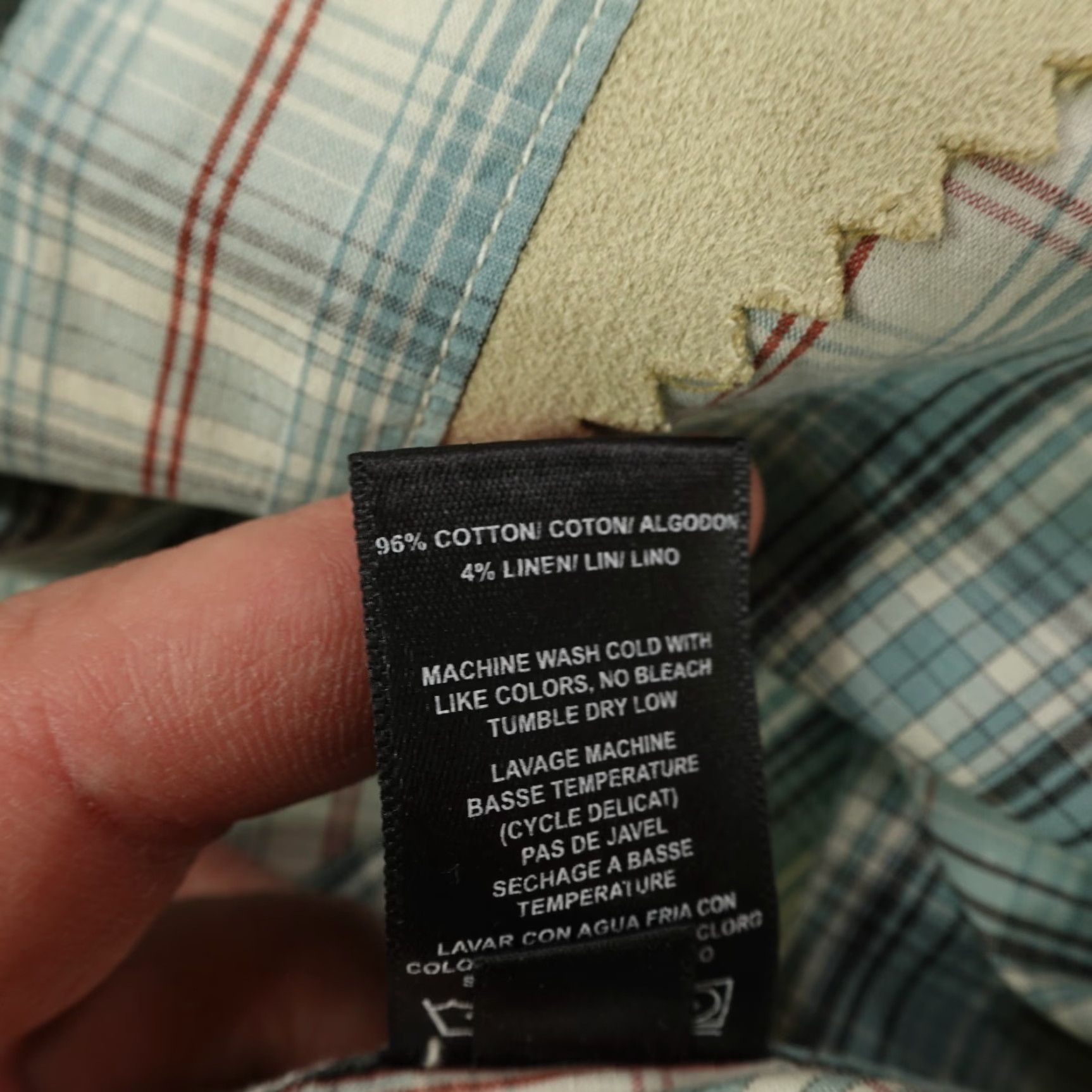 Vintage Kuhl Shirt Mens 2XL Green Plaid Cotton Linen Button Up Utility Hiking Size US XXL / EU 58 / 5 - 7 Thumbnail