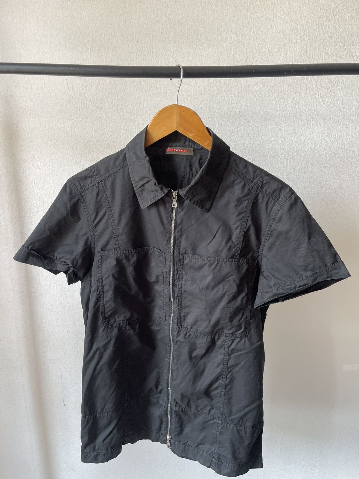 Prada Prada Zipper Short Sleeve 10 Size S / US 4 / IT 40 - 2 Thumbnail