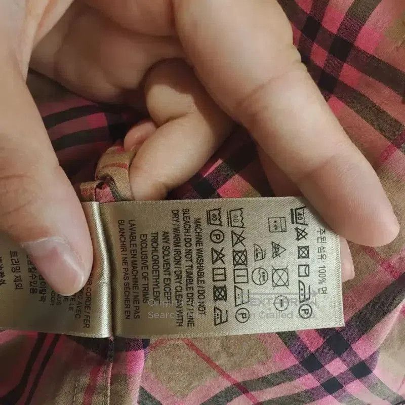 Burberry Burberry Women's Plaid Short Sleeve Shirt. Size L / US 10 / IT 46 - 5 Thumbnail